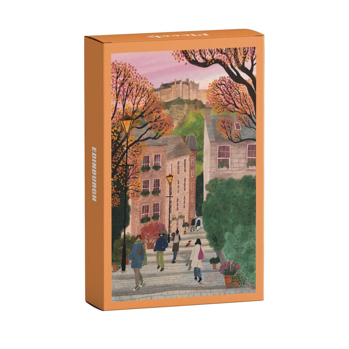 Piecely Mini Puzzle 99 Teile Edinburgh 10 x 14 cm