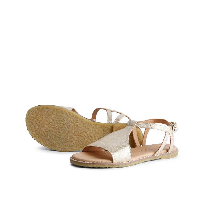 GRAND STEP SHOES Sandalen "ELDORA LEATHER" Gold