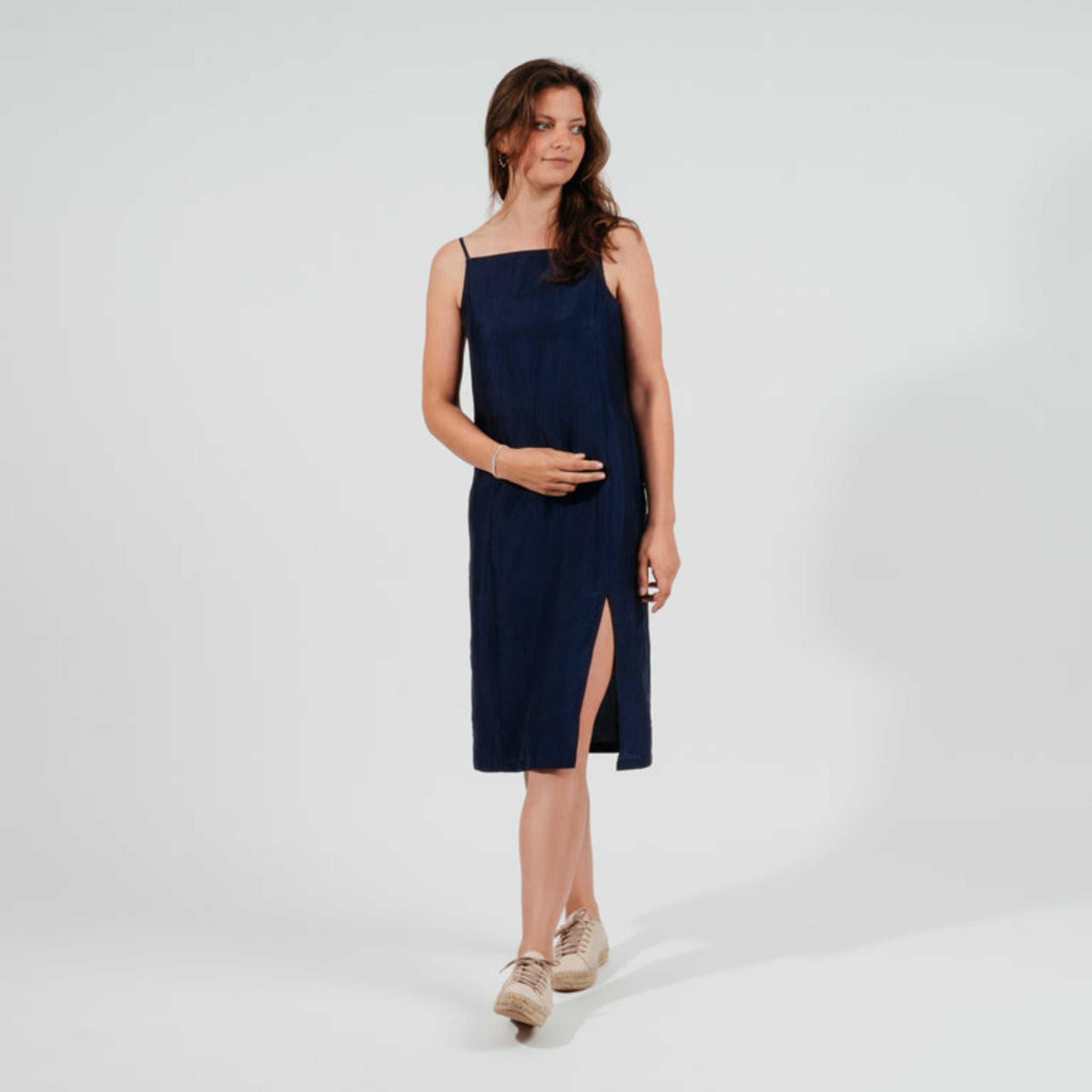 Folkdays Silk Dress "Shannary"