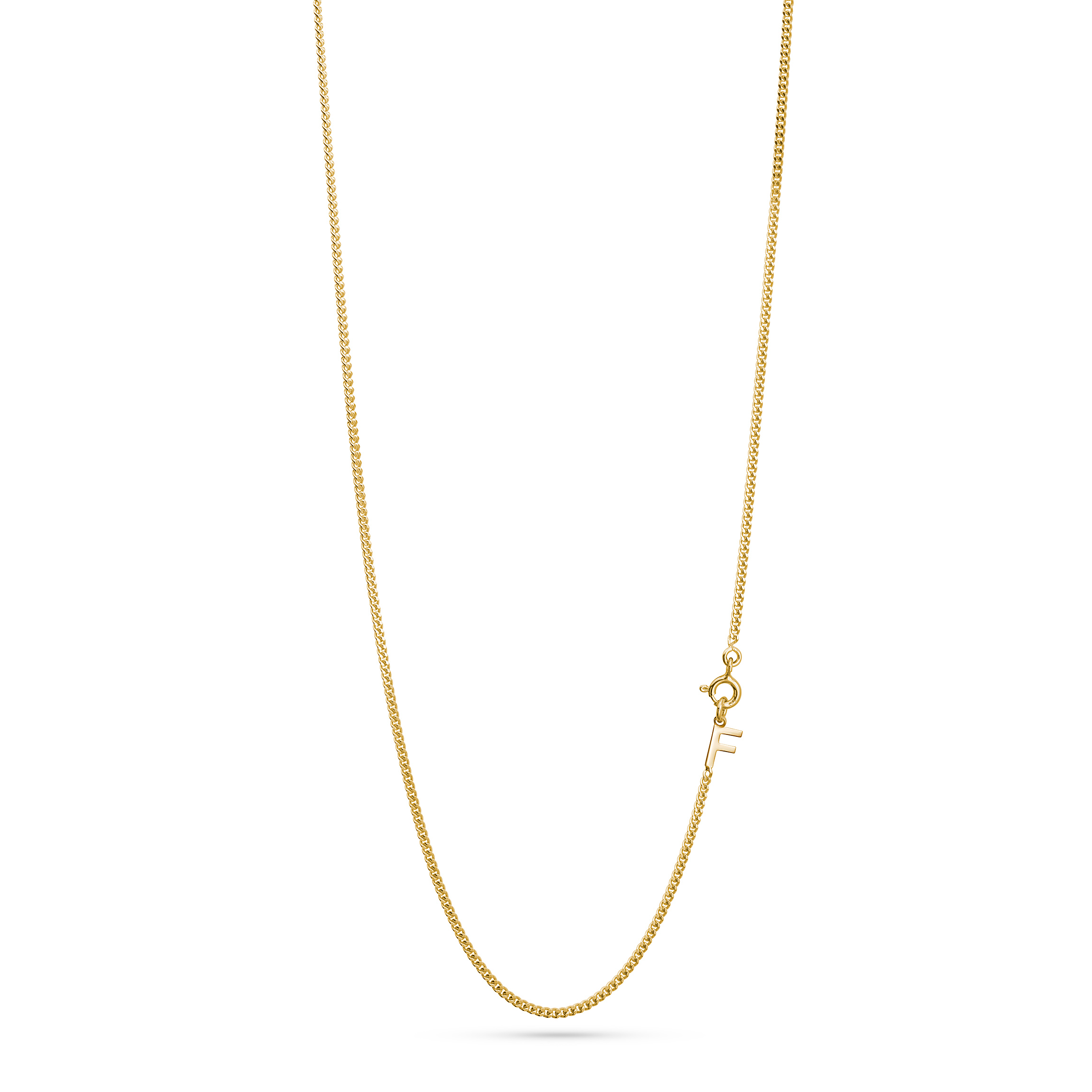 Jukserei Halskette "LETTER" Gold F