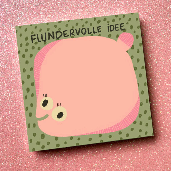 Slingashop Notizblock Flundervolle Idee