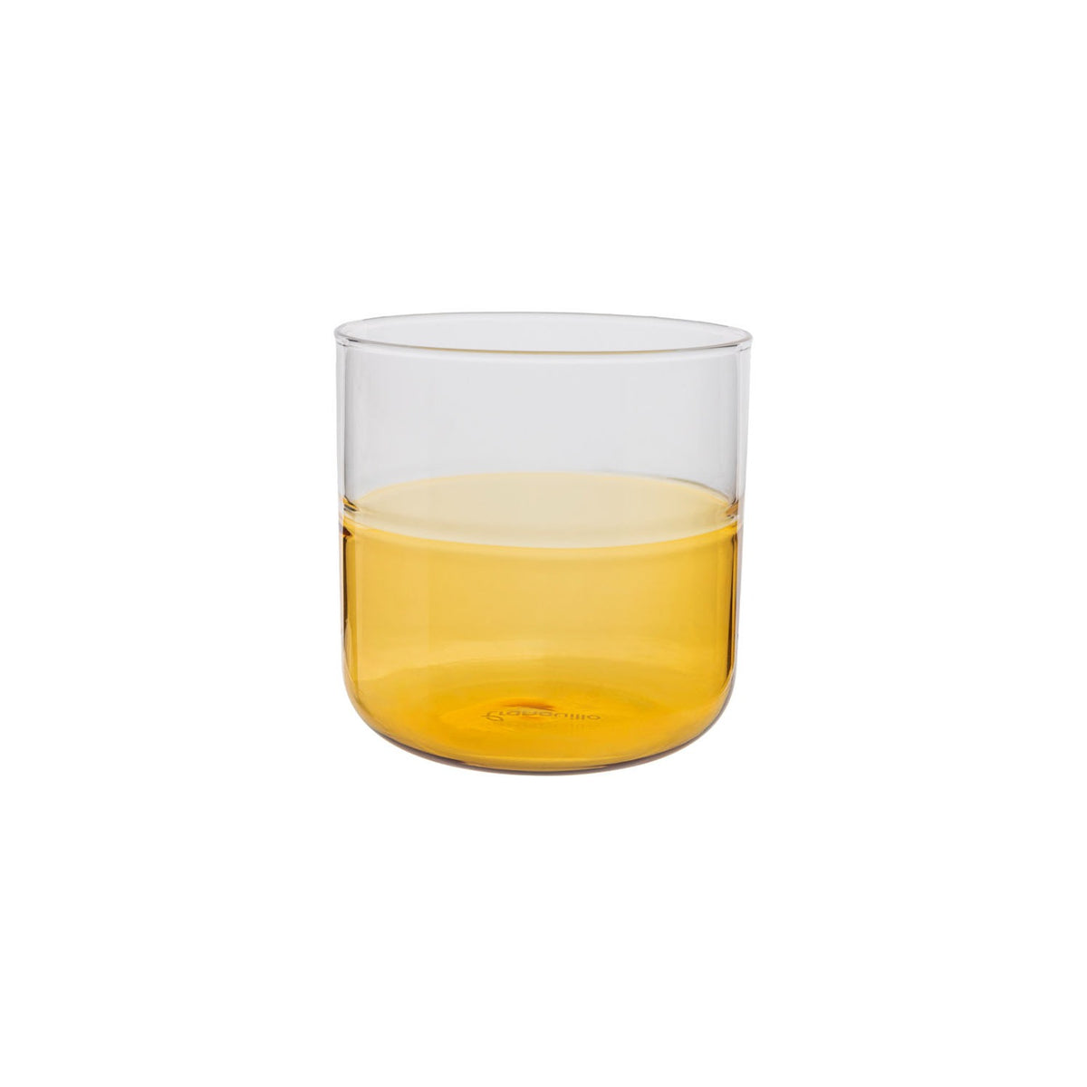Tranquillo Trinkglas "RAIINBOW" 410 ml Gelb