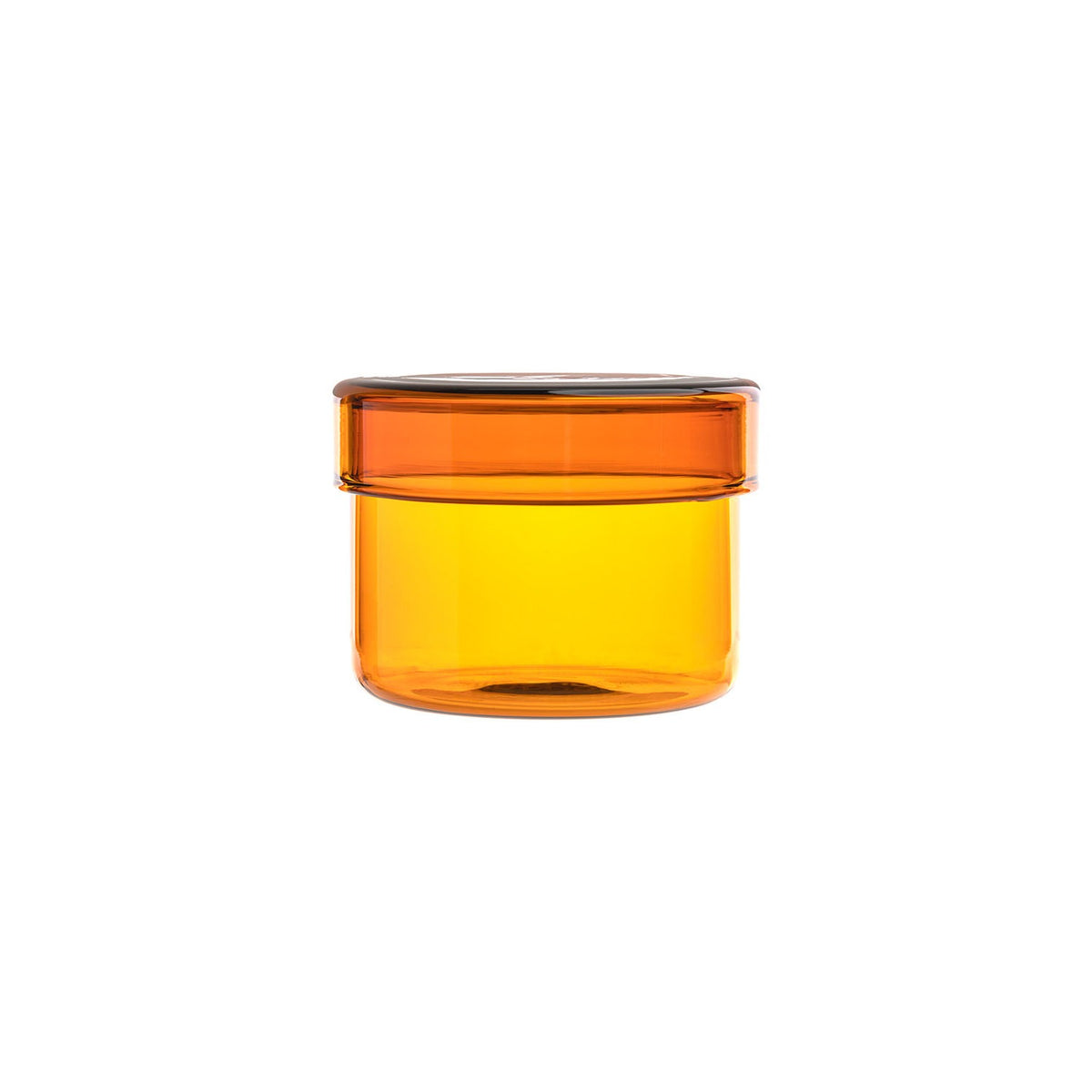 Tranquillo Aufbewahrungsdose aus Glas "RAIINBOW" Orange