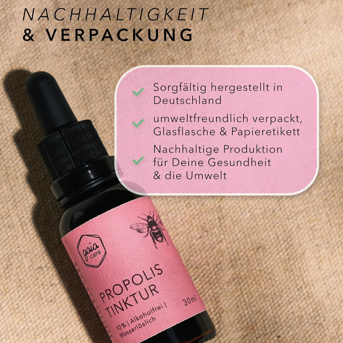 Gaia Propolis "TINKTUR 10%" 30 ml
