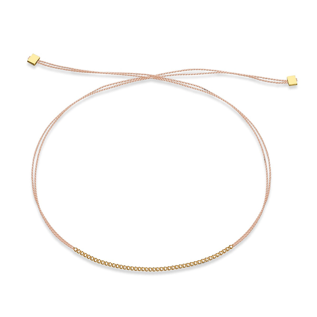 Jukserei Armband "GOOD LUCK CHAIN" Nude