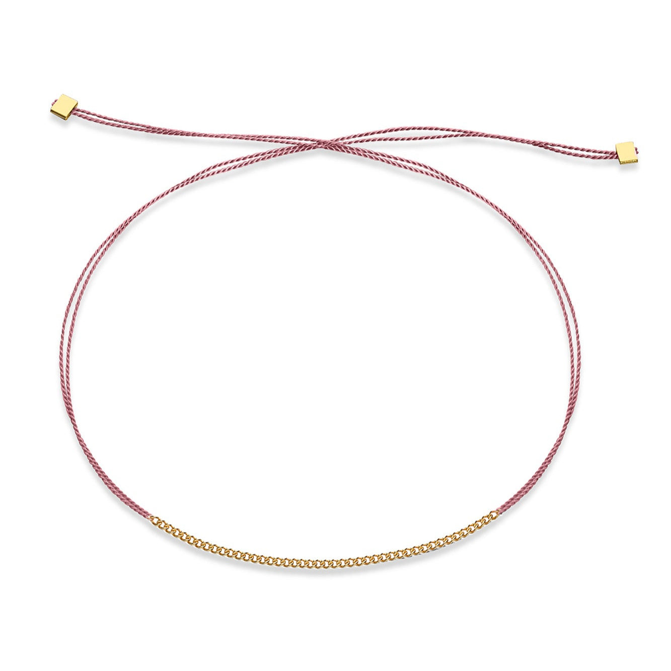 Jukserei Armband "GOOD LUCK CHAIN" Rose