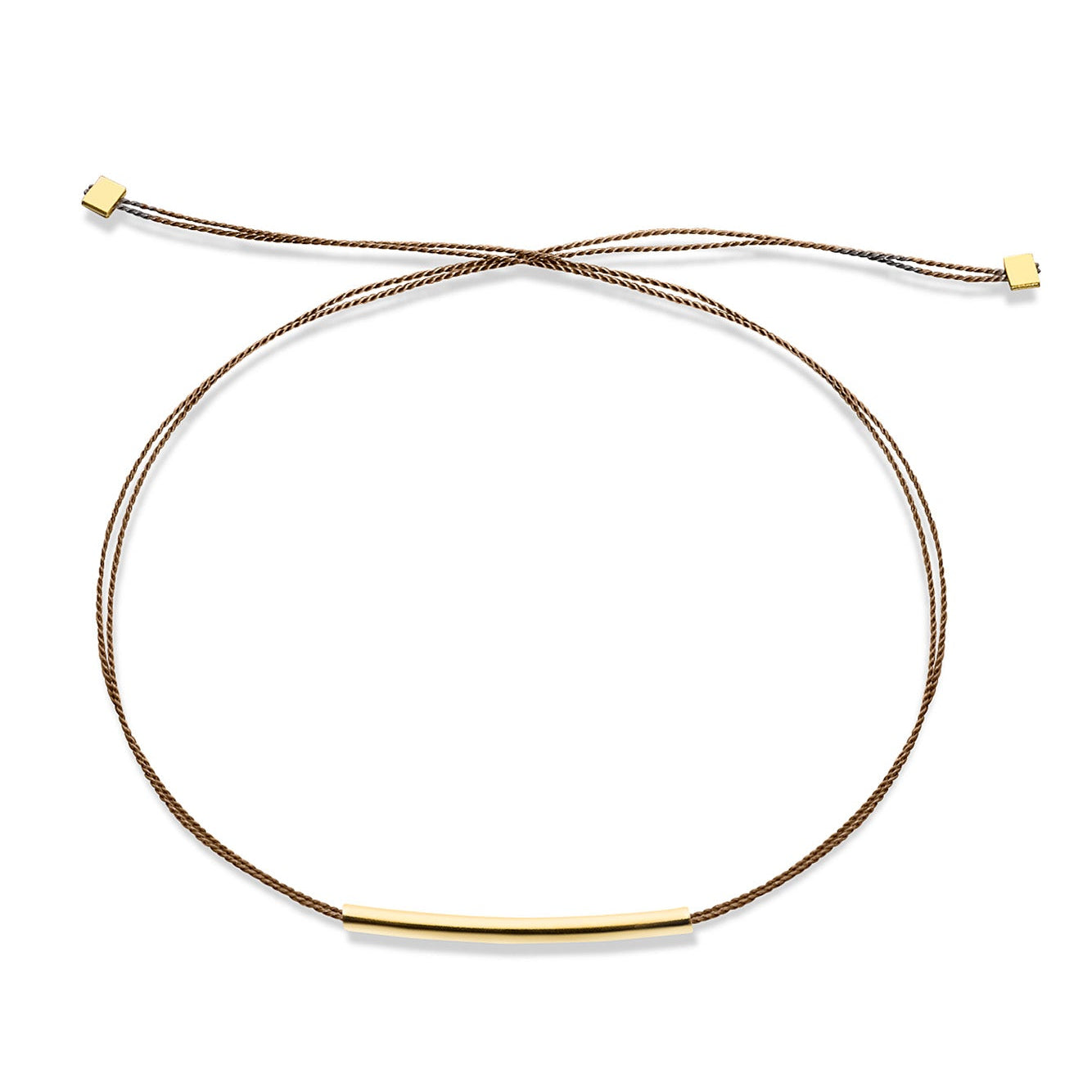 Jukserei Armband "GOOD LUCK PIPE" Hazelnut