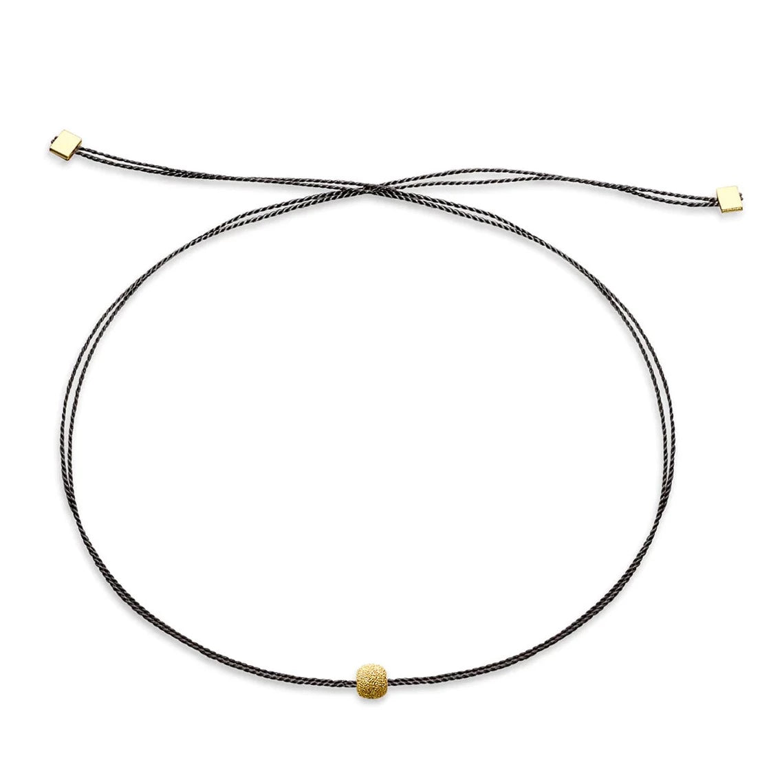 Jukserei Armband "GOOD LUCK STARDUST" Schwarz