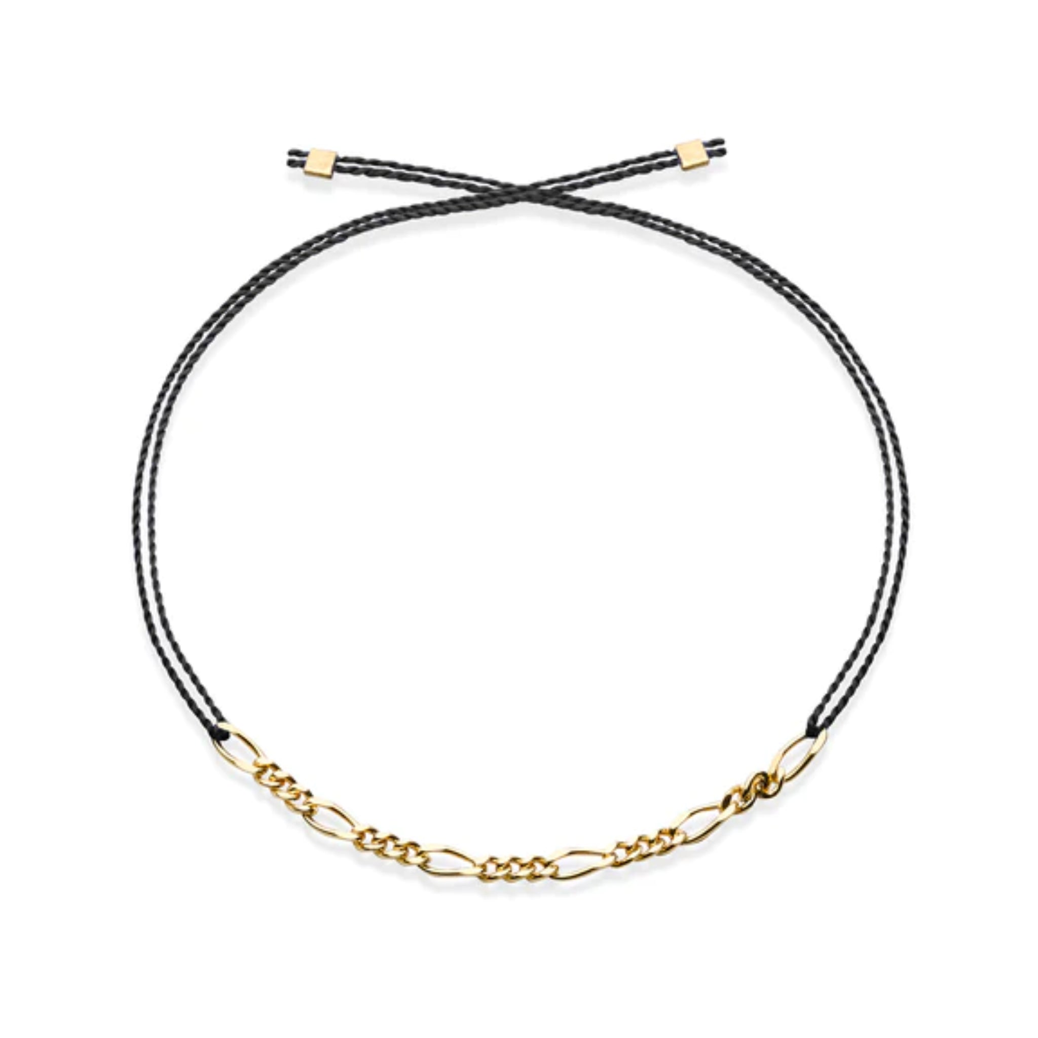 Jukserei Armband "GOOD LUCK AVE" Schwarz