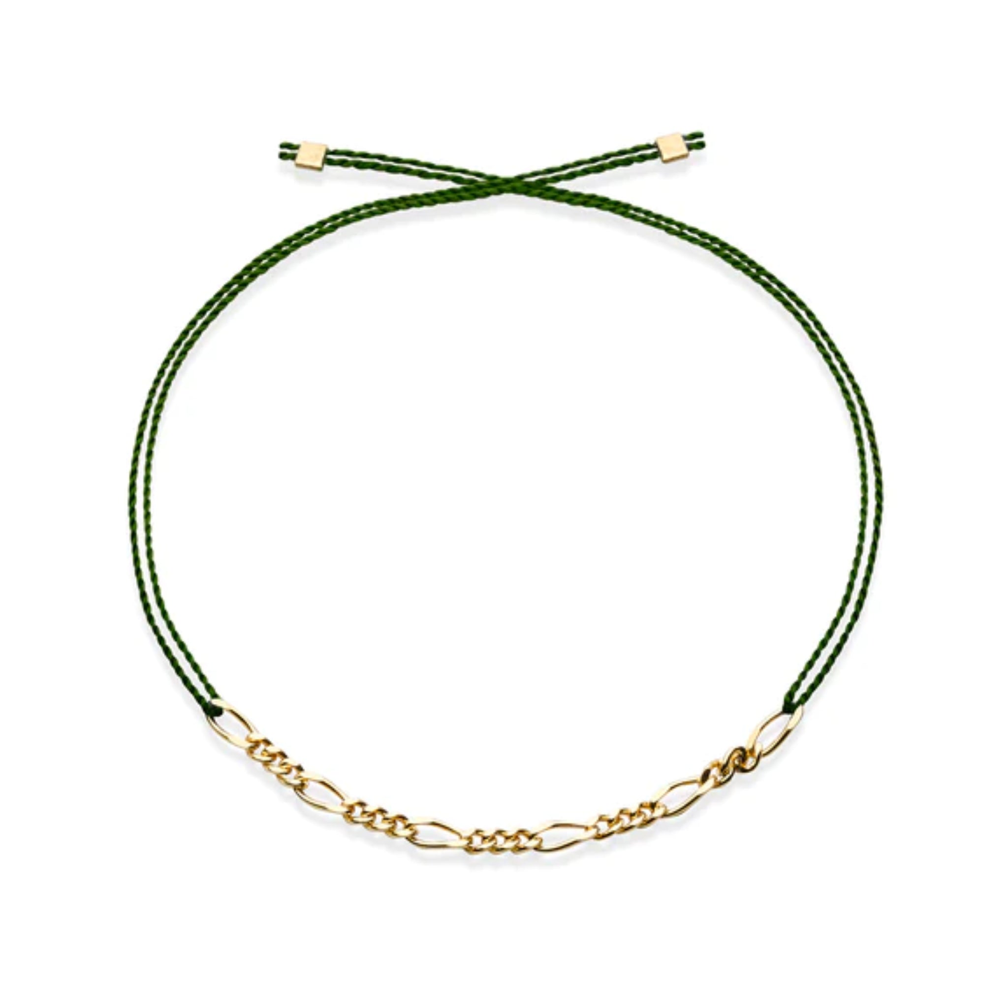 Jukserei Armband "GOOD LUCK AVE" Oliv