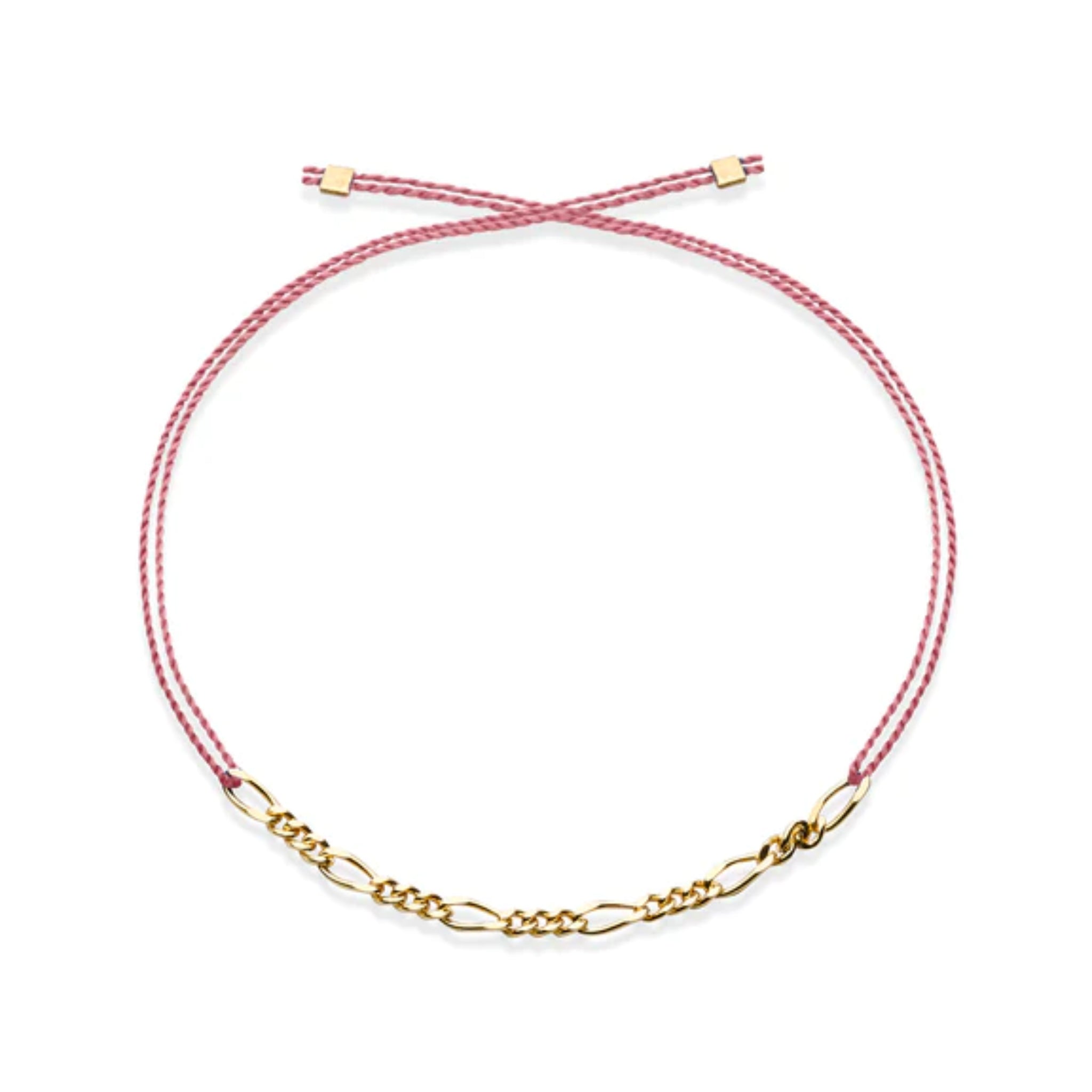Jukserei Armband "GOOD LUCK AVE" Rosé