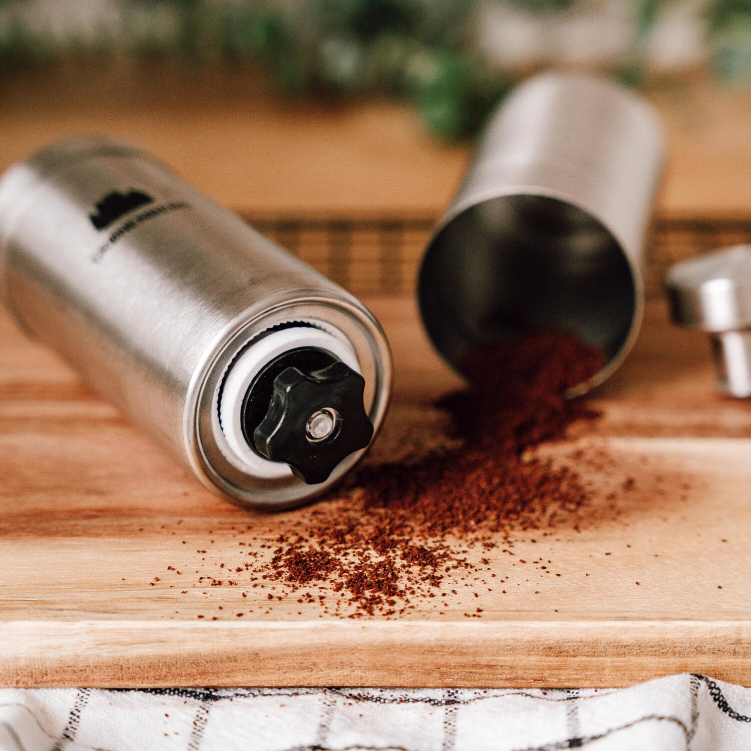 Groenenberg Hand-Kaffeemühle aus Edelstahl - Dritte Wahl
