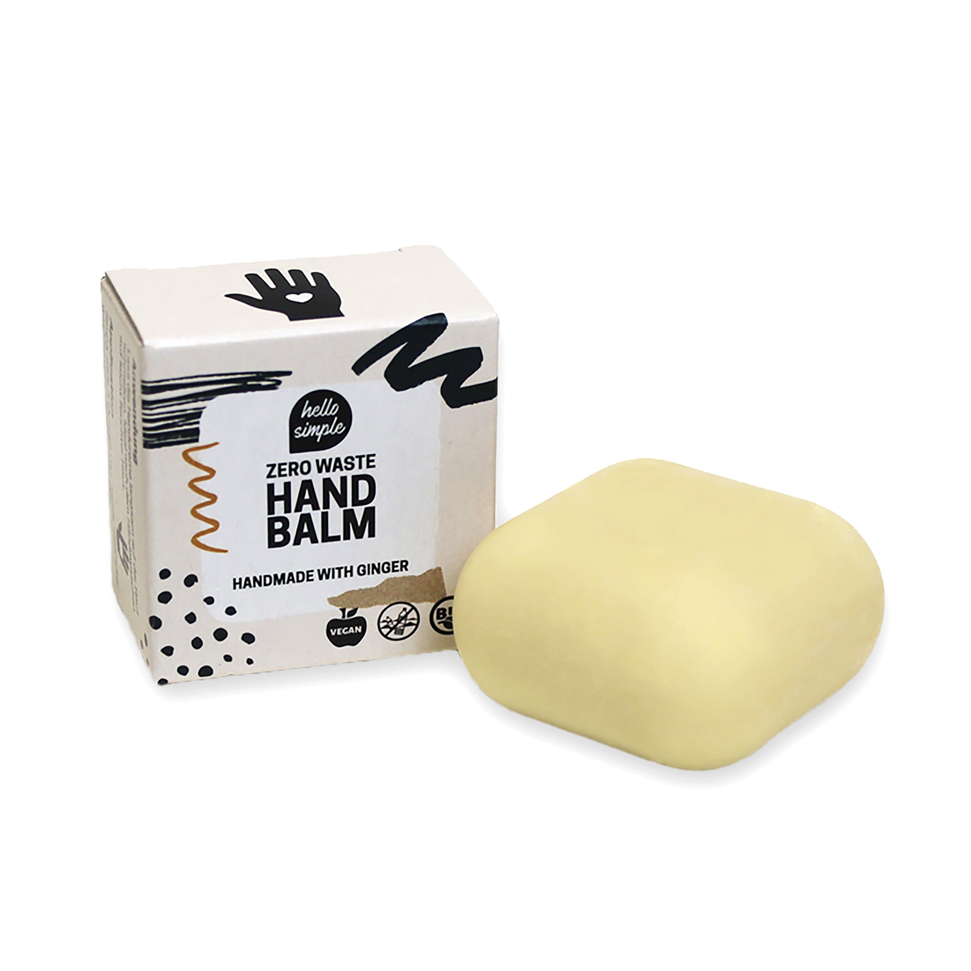 hello simple Zero Waste Handbalm Ingwer 25 g