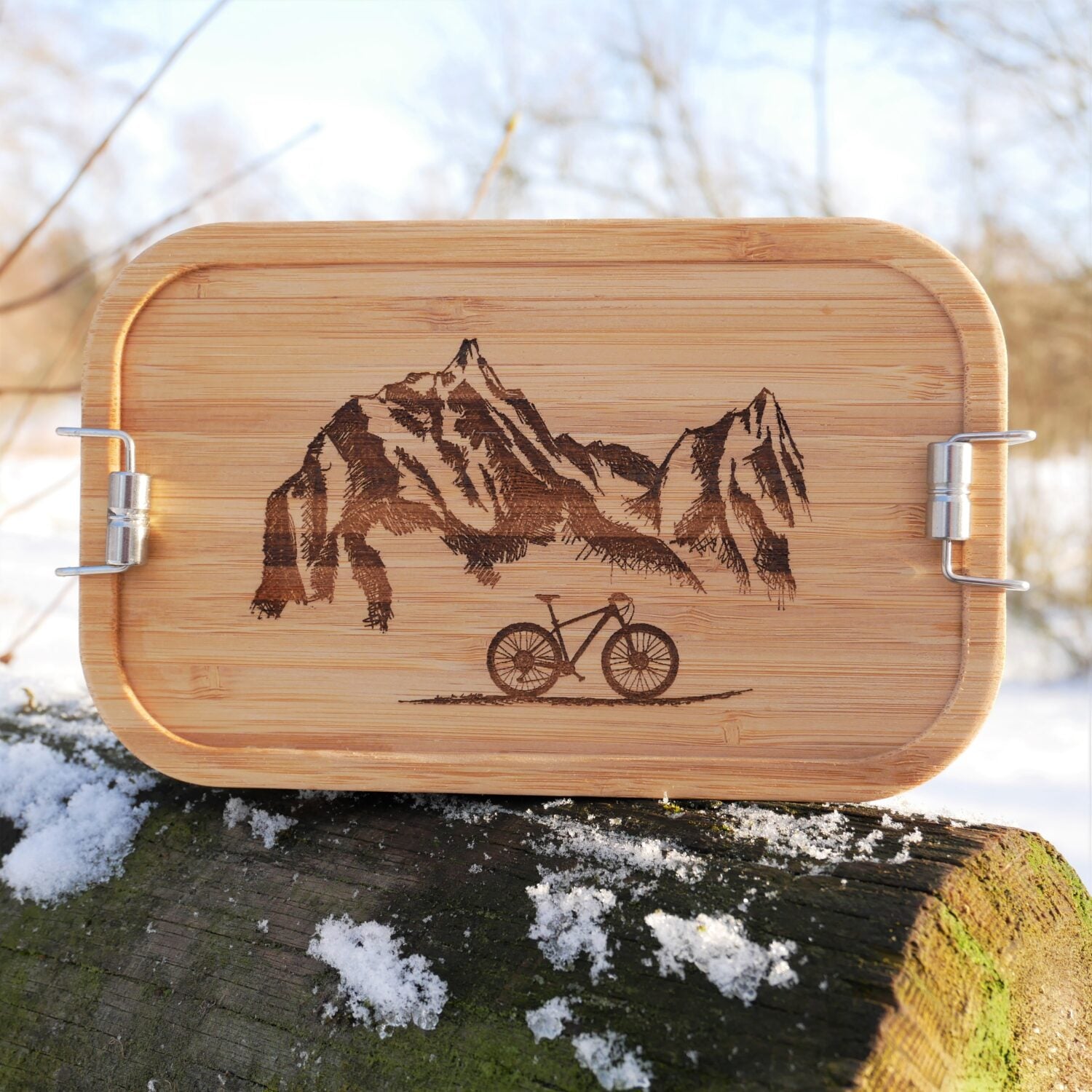 Hannibelle Lunchbox - klein Berge und Rad