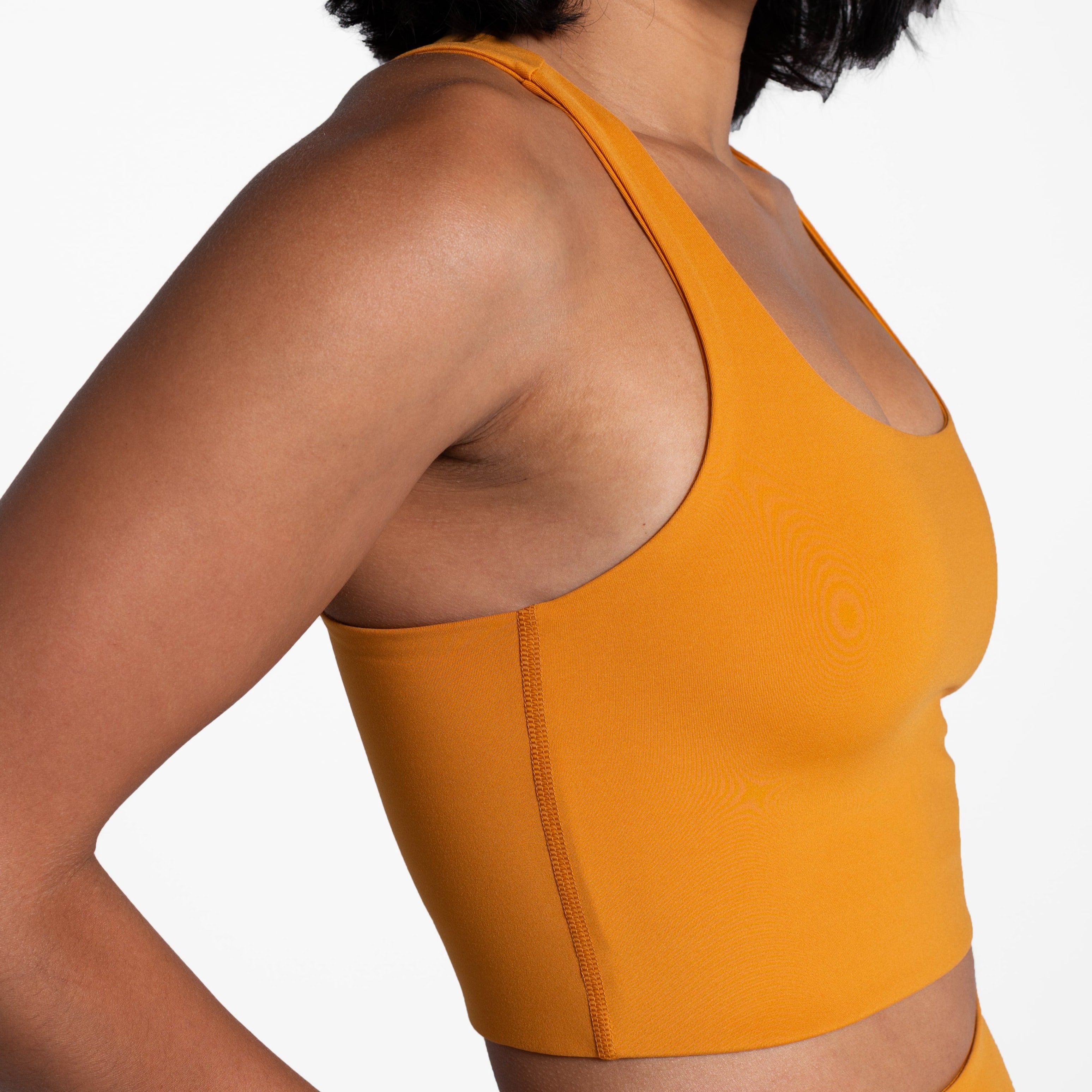 Girlfriend Collective Sport-BH "Paloma" Honey