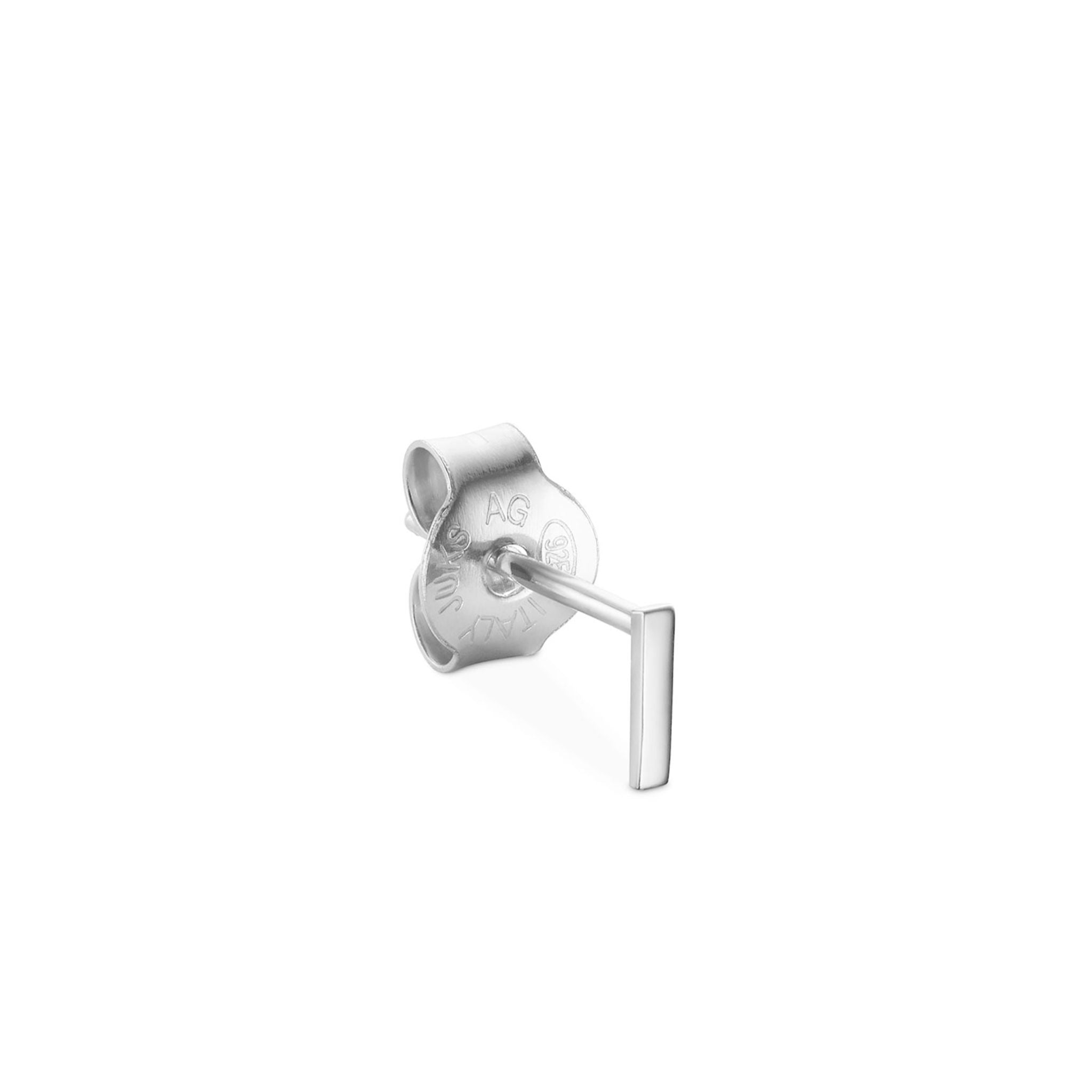 Jukserei Ohrstecker "LETTER" Silber I