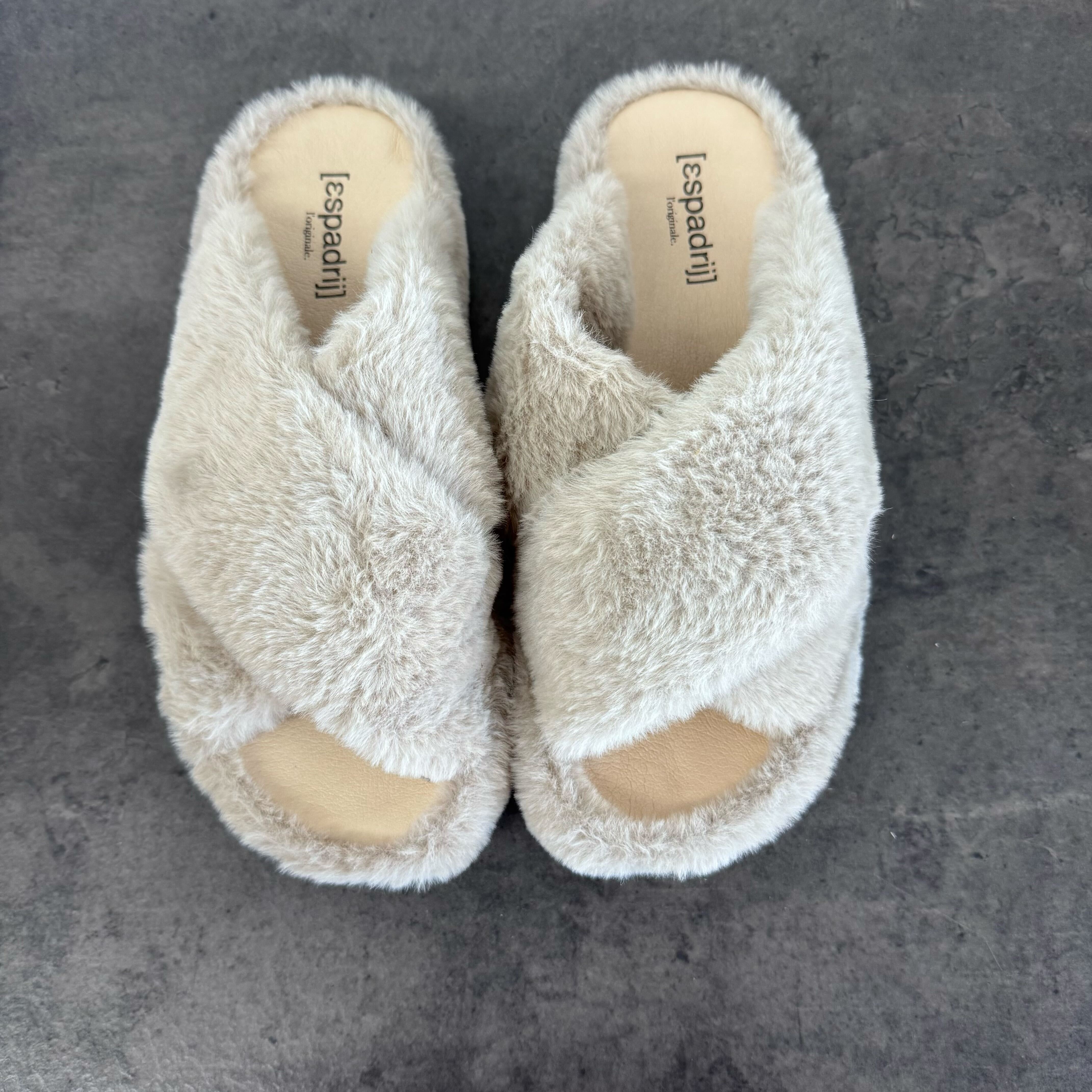 Espadrij l´originale Hausschuh "CLOG" 38 Beige