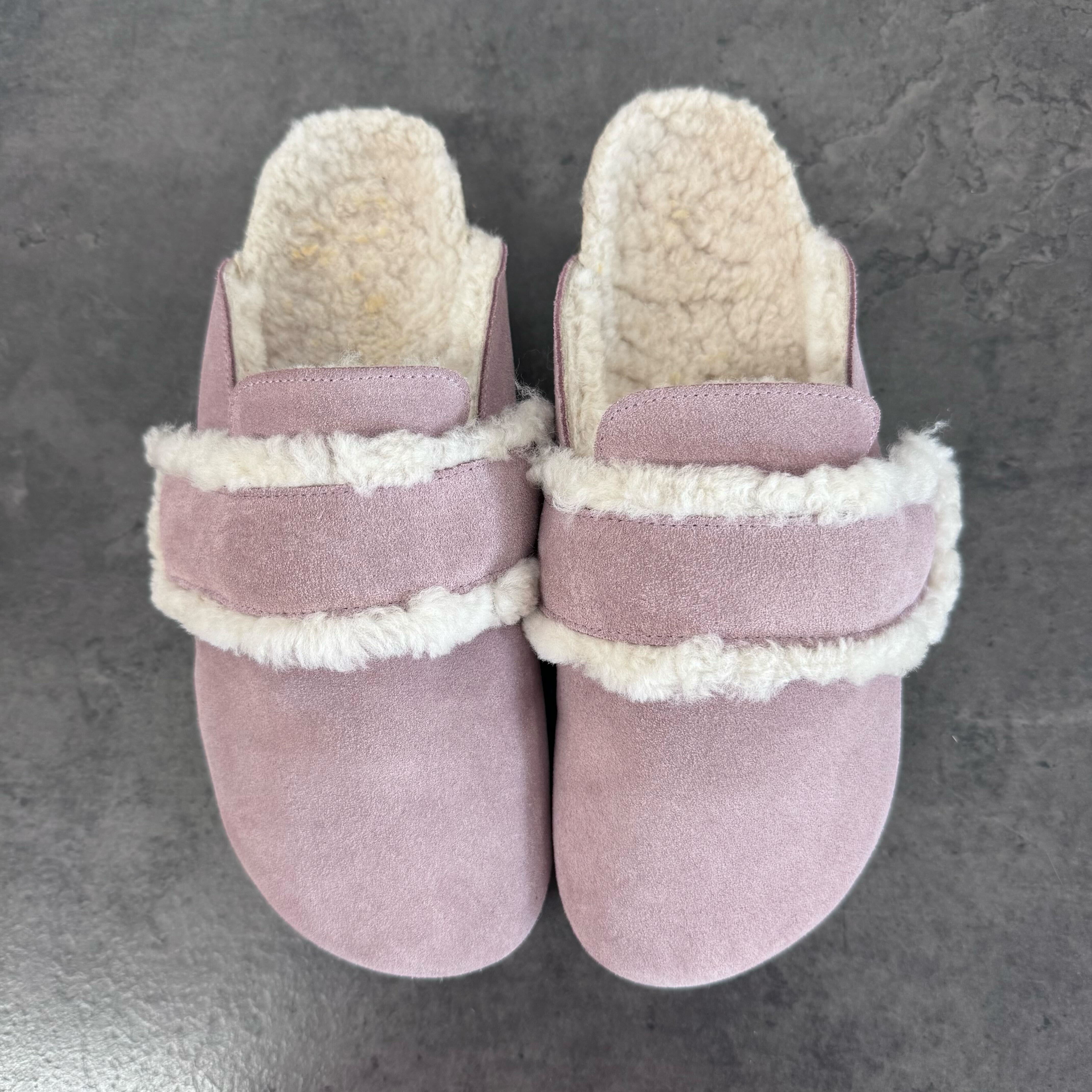 Espadrij l´originale Pantolette "CLOG VELOUR STRAP" 39 Rosa
