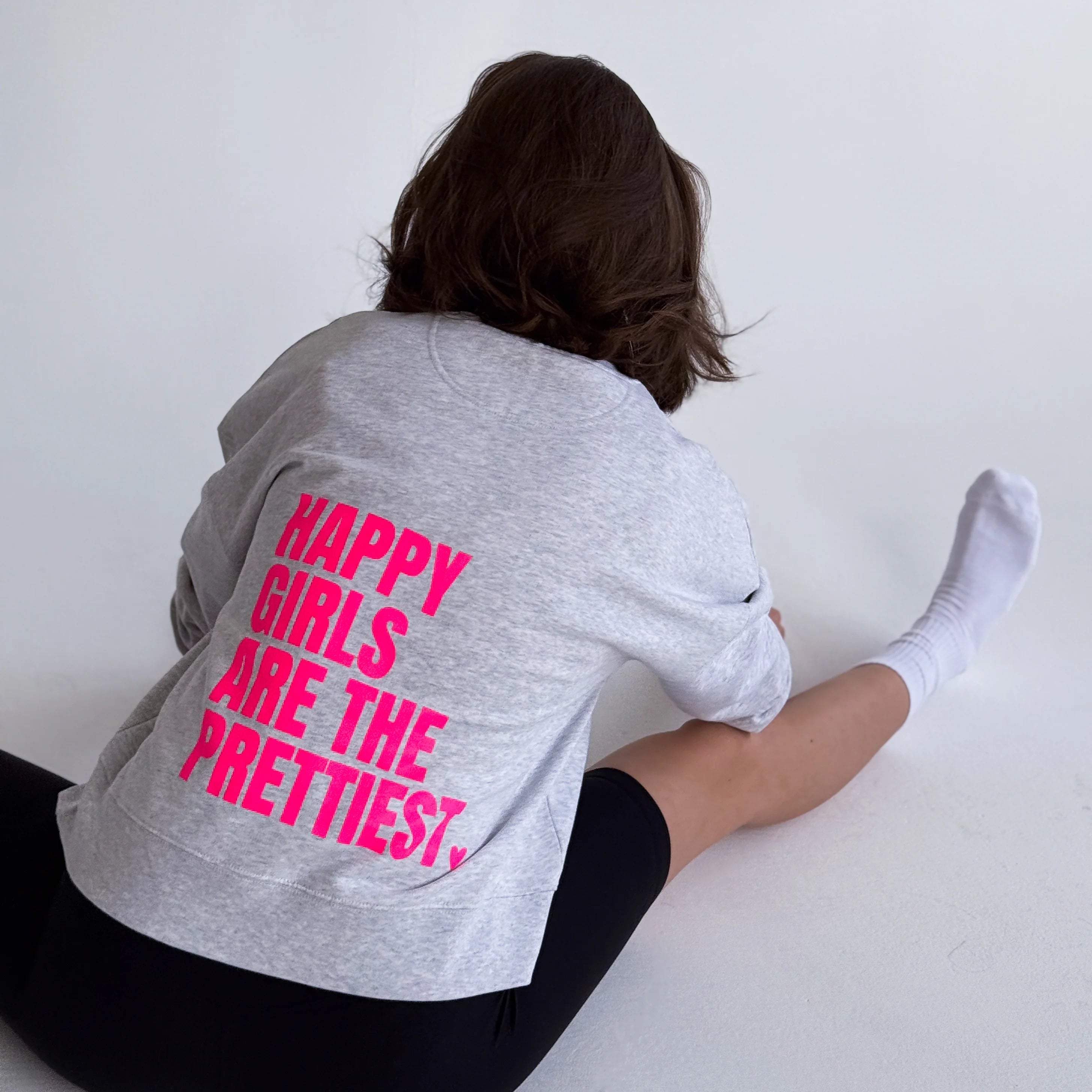 Kiss My Neon Sweater "Happy Girls"