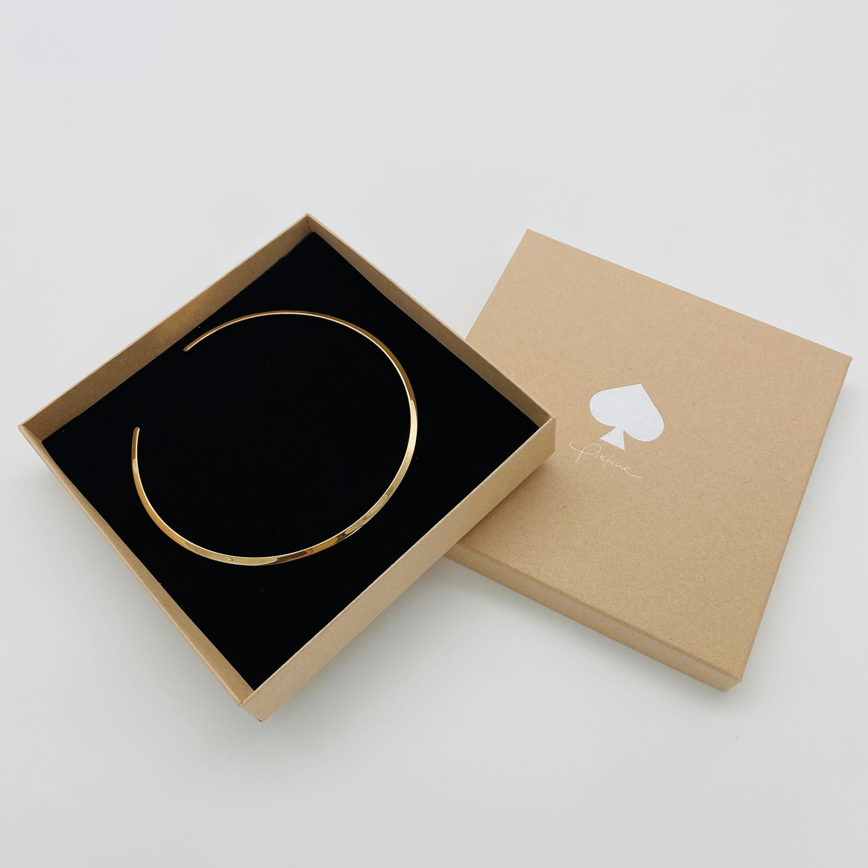 pikfine Halsreif Gold