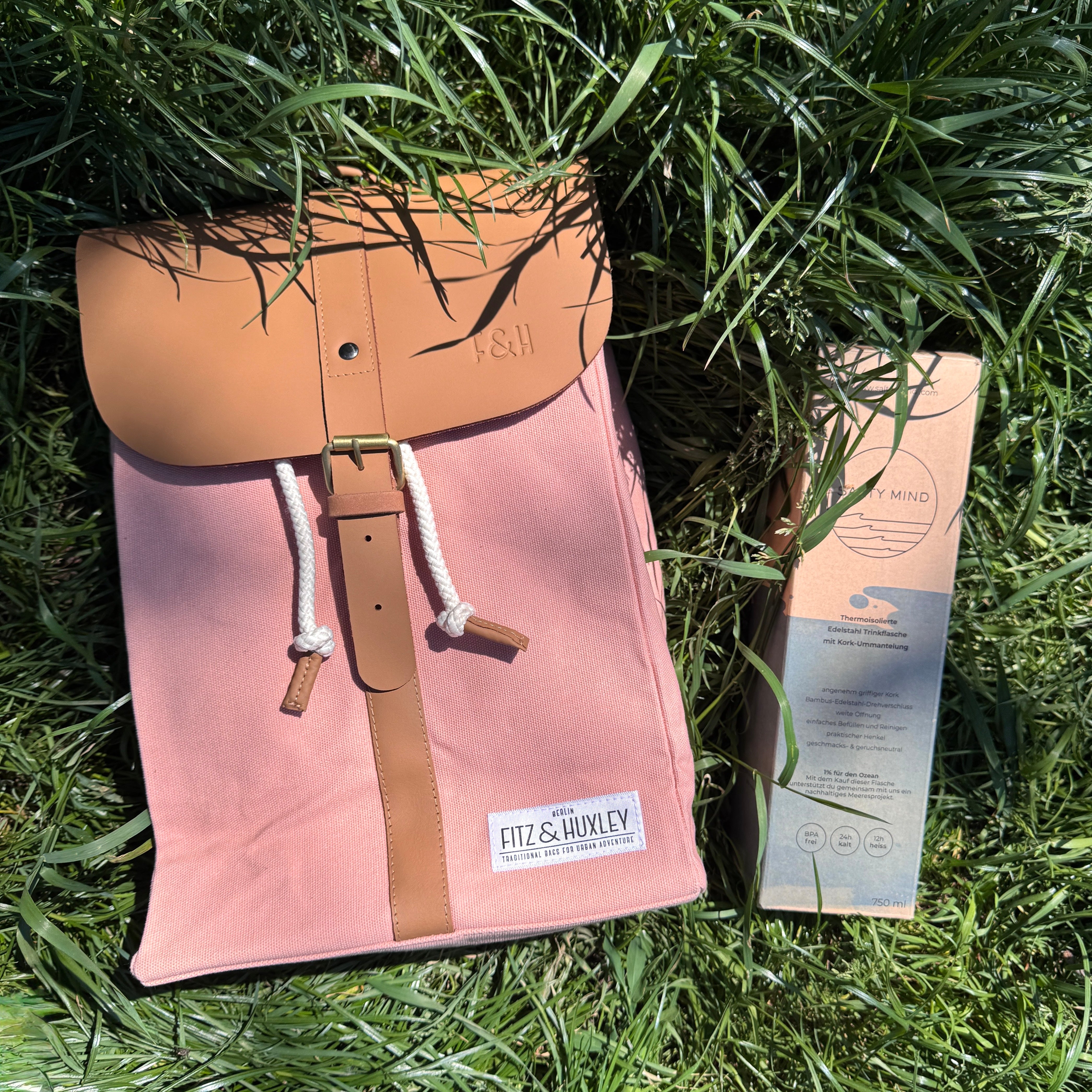 Mystery Unperfekt Rucksack "Let´s travel" Blossom