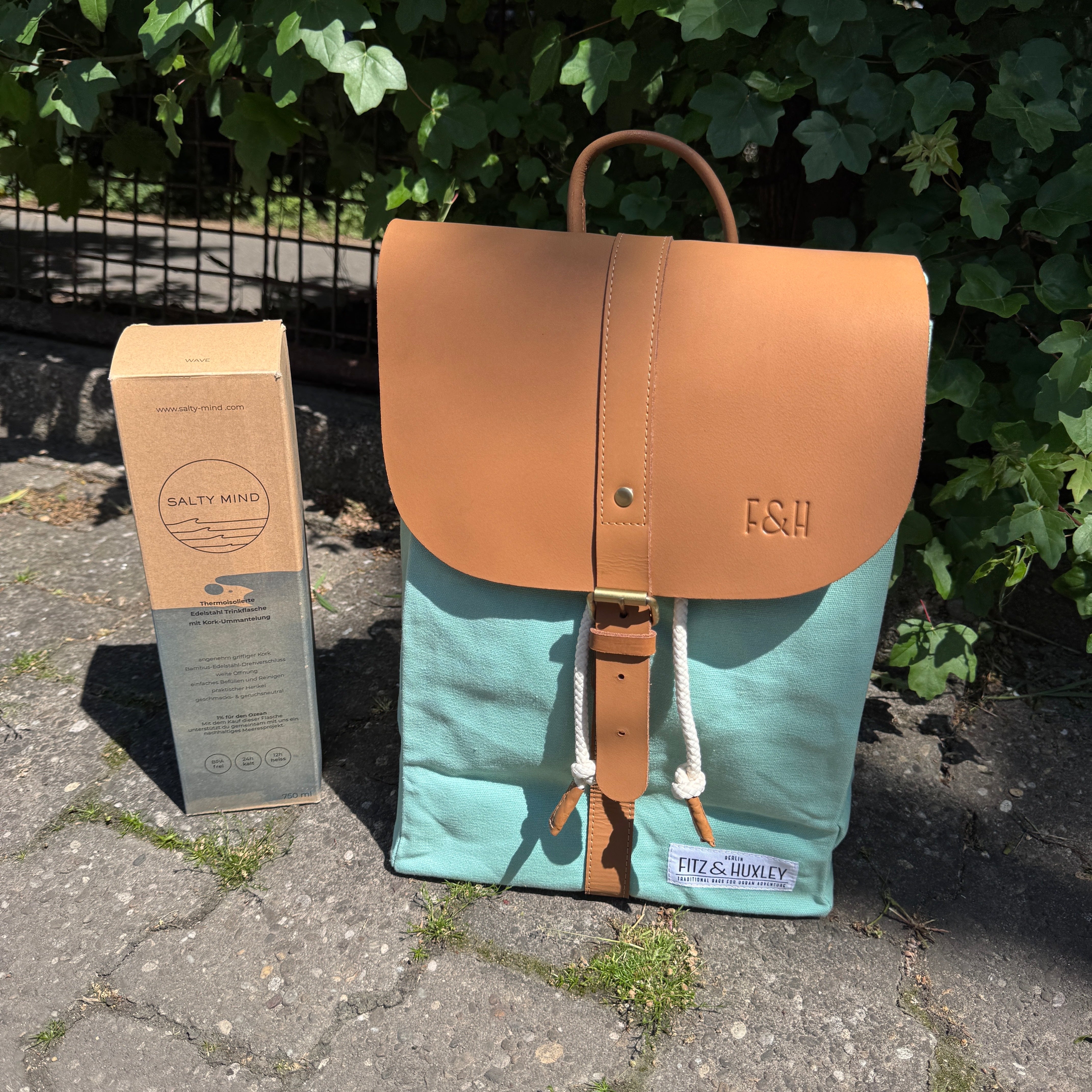 Mystery Unperfekt Rucksack "Let´s travel"
