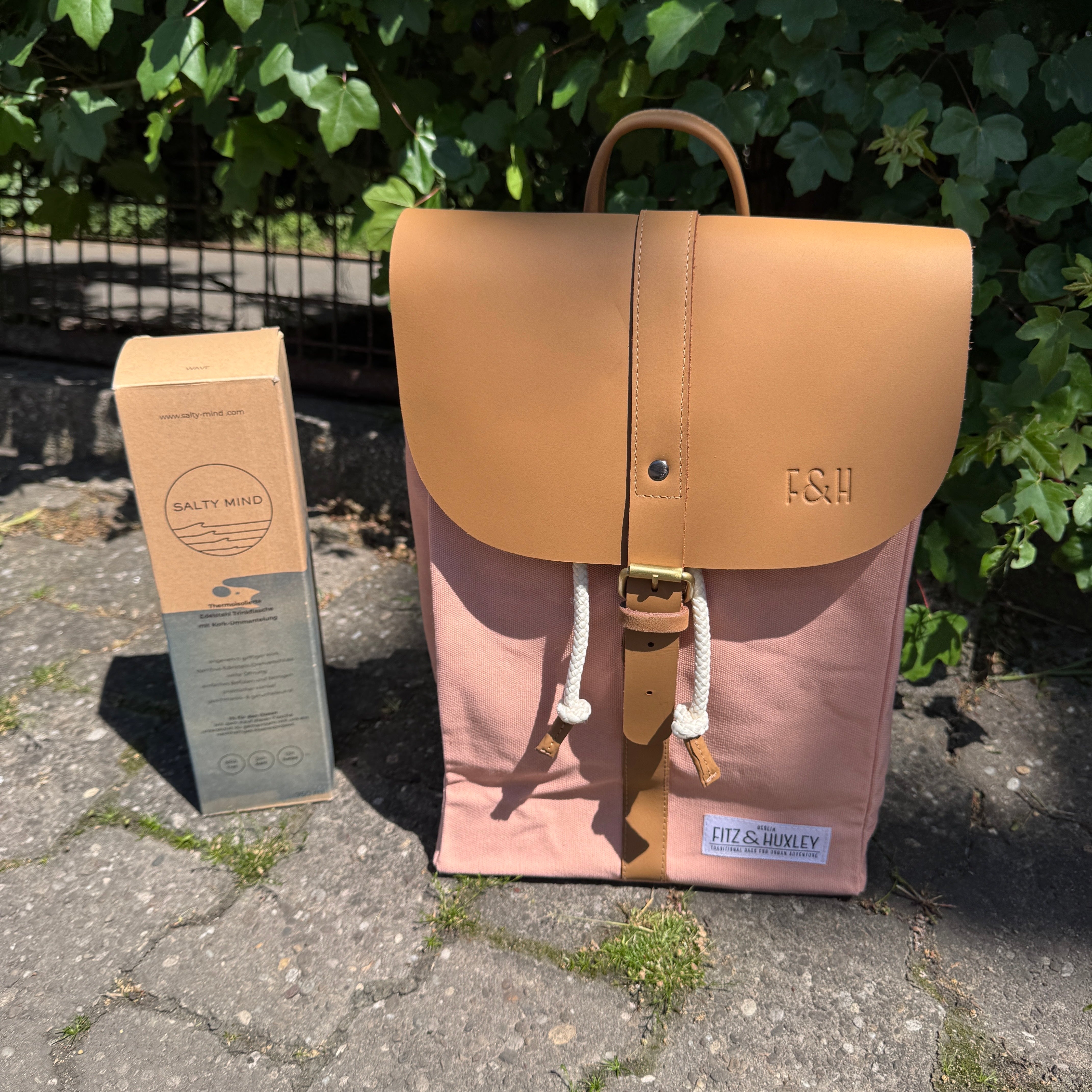 Mystery Unperfekt Rucksack "Let´s travel"
