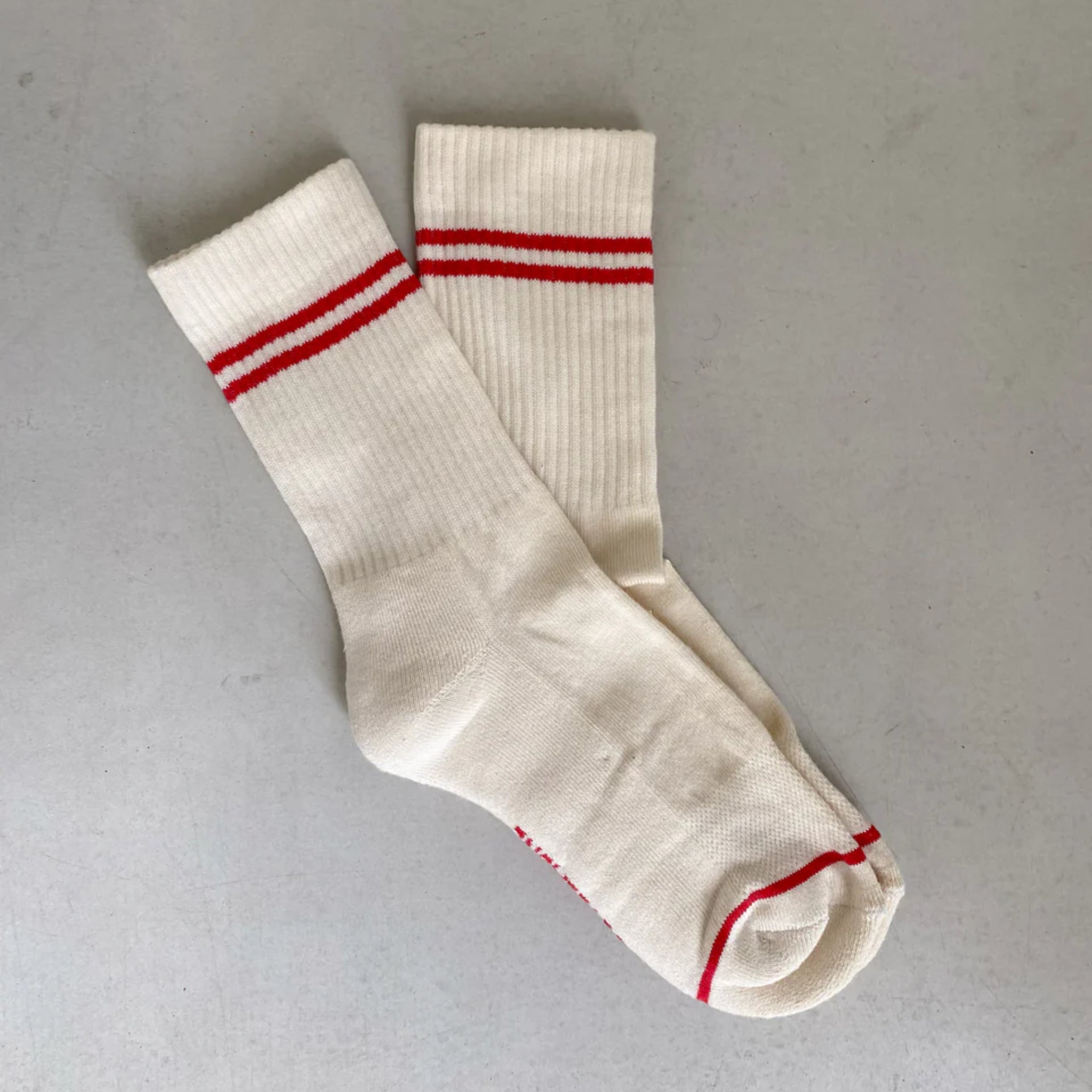 Jutelaune Socken "Sporty" Red