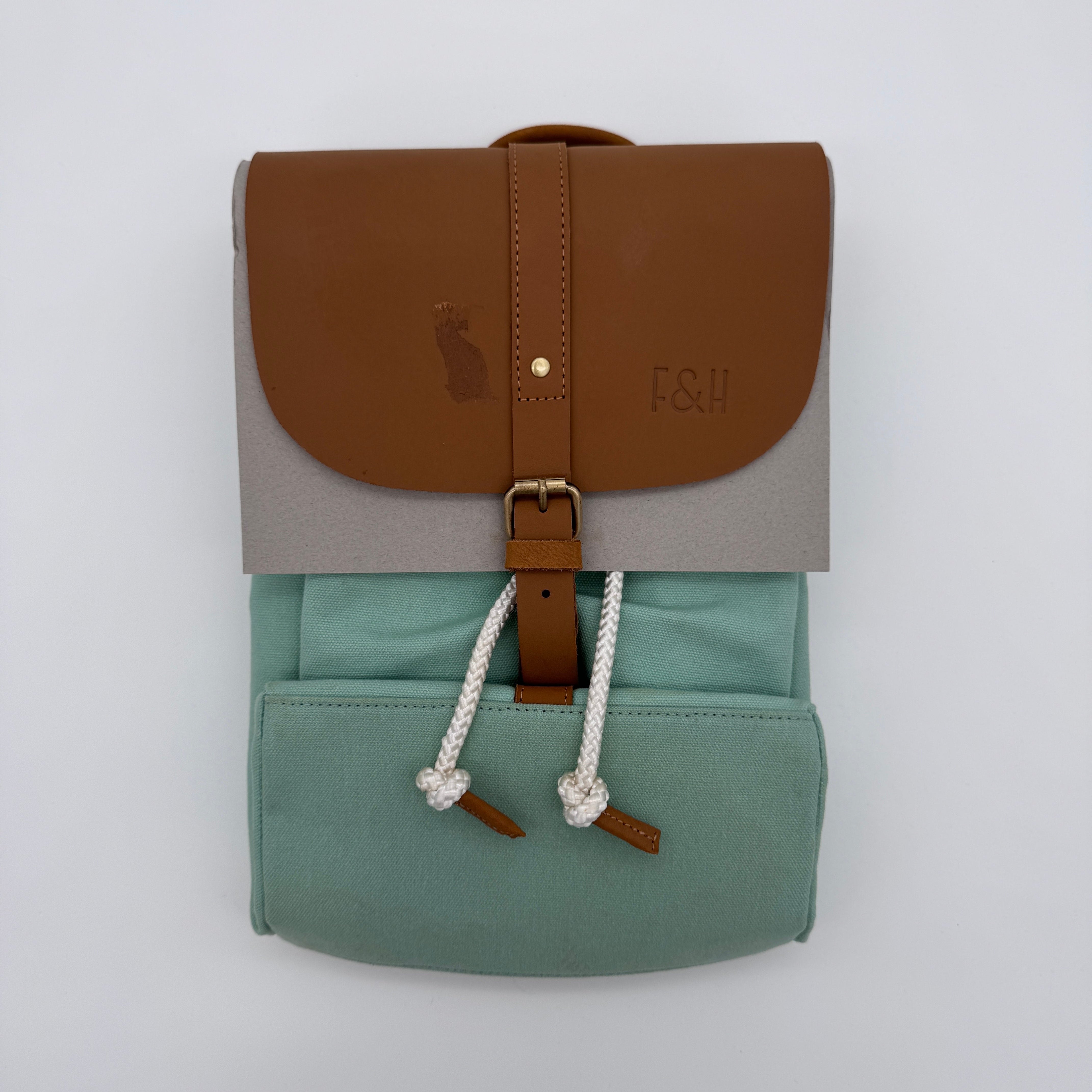 Fitz & Huxley Rucksack "SOLSTICE" mini mint - Dritte Wahl
