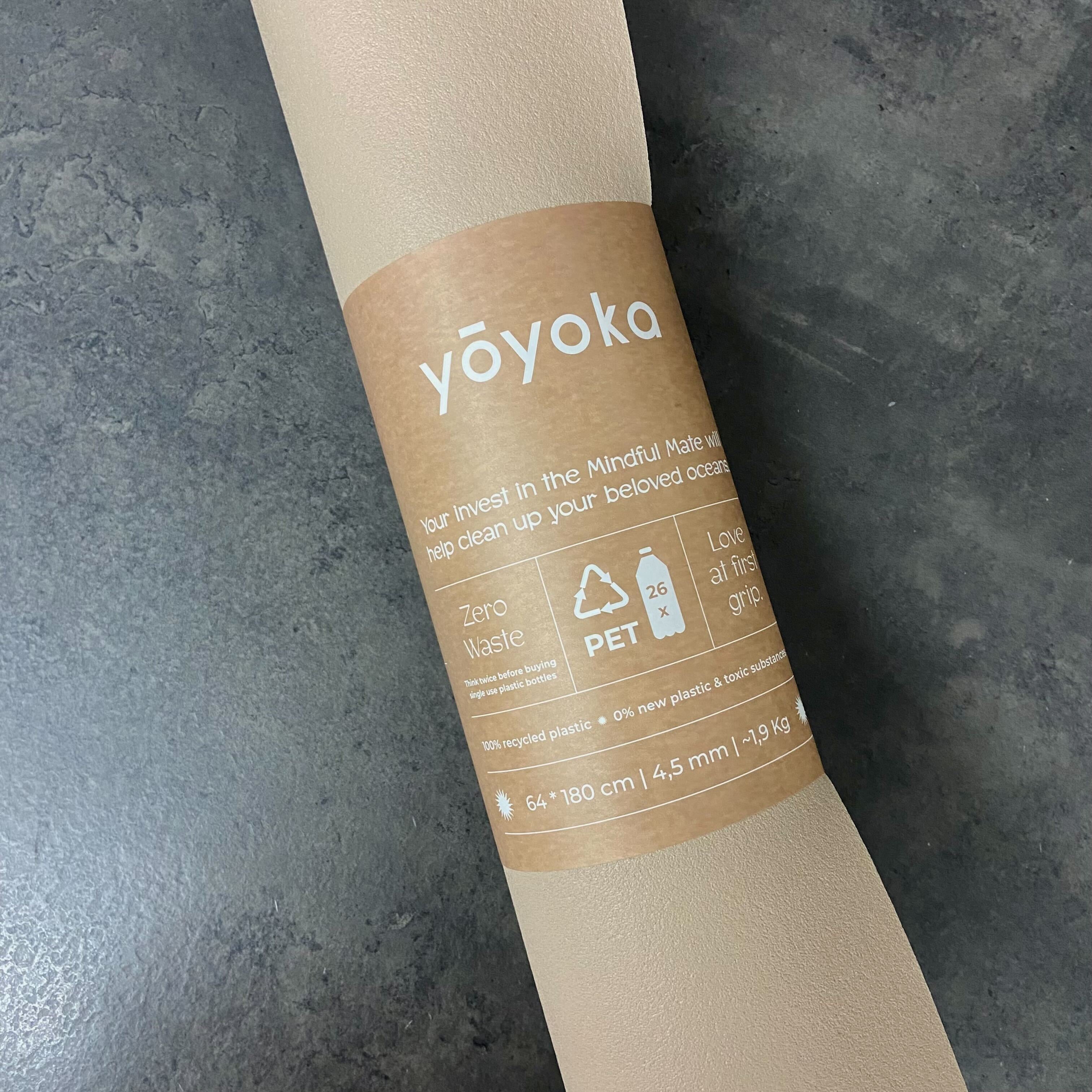 yoyoka Yogamatte "Mindful Mate" - Dritte Wahl Misty Dust