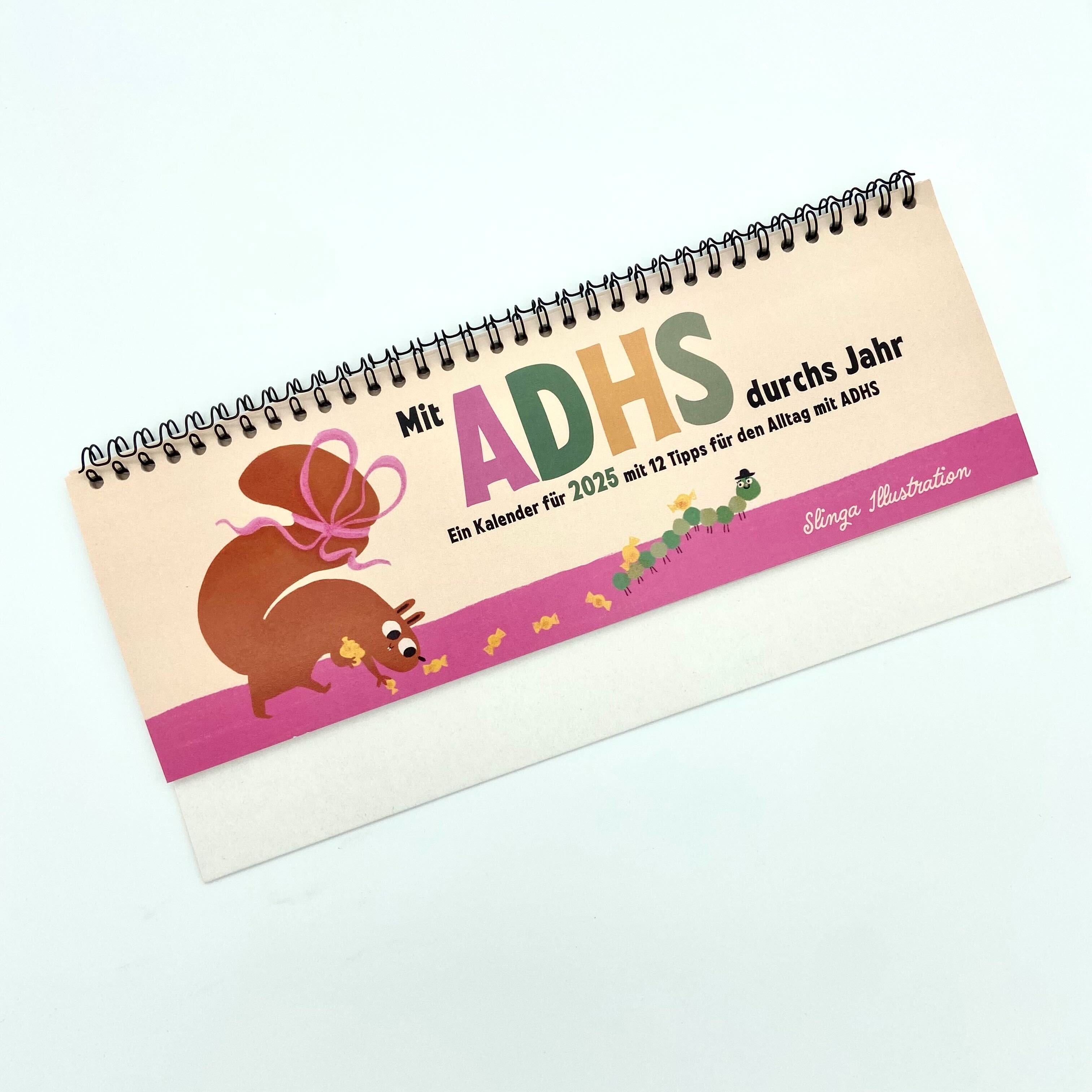 Slingashop "Kalender 2025" Der ADHS Kalender 2025