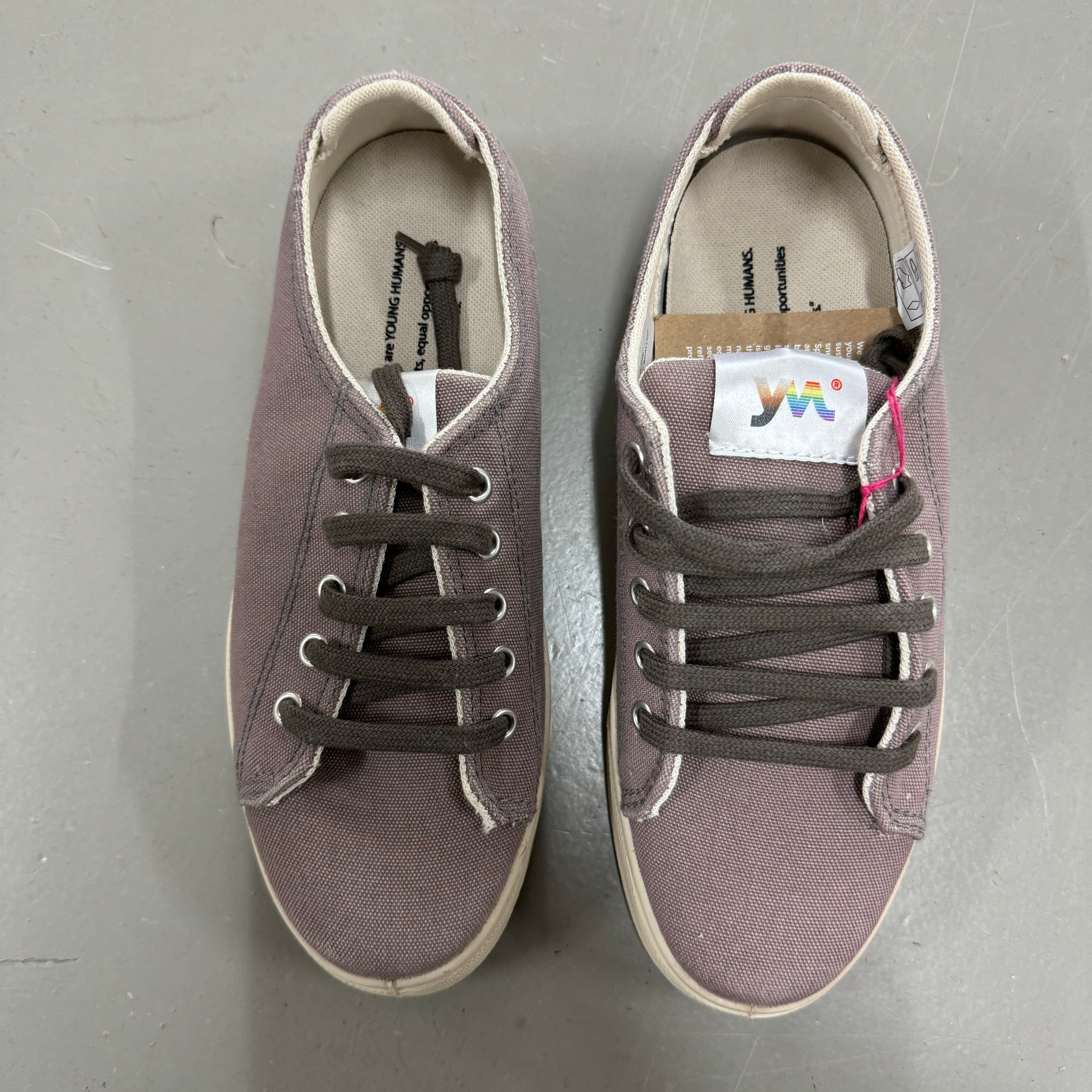 Youmans Unisex Canvas Sneaker "Dunedin" - Braun-Grau