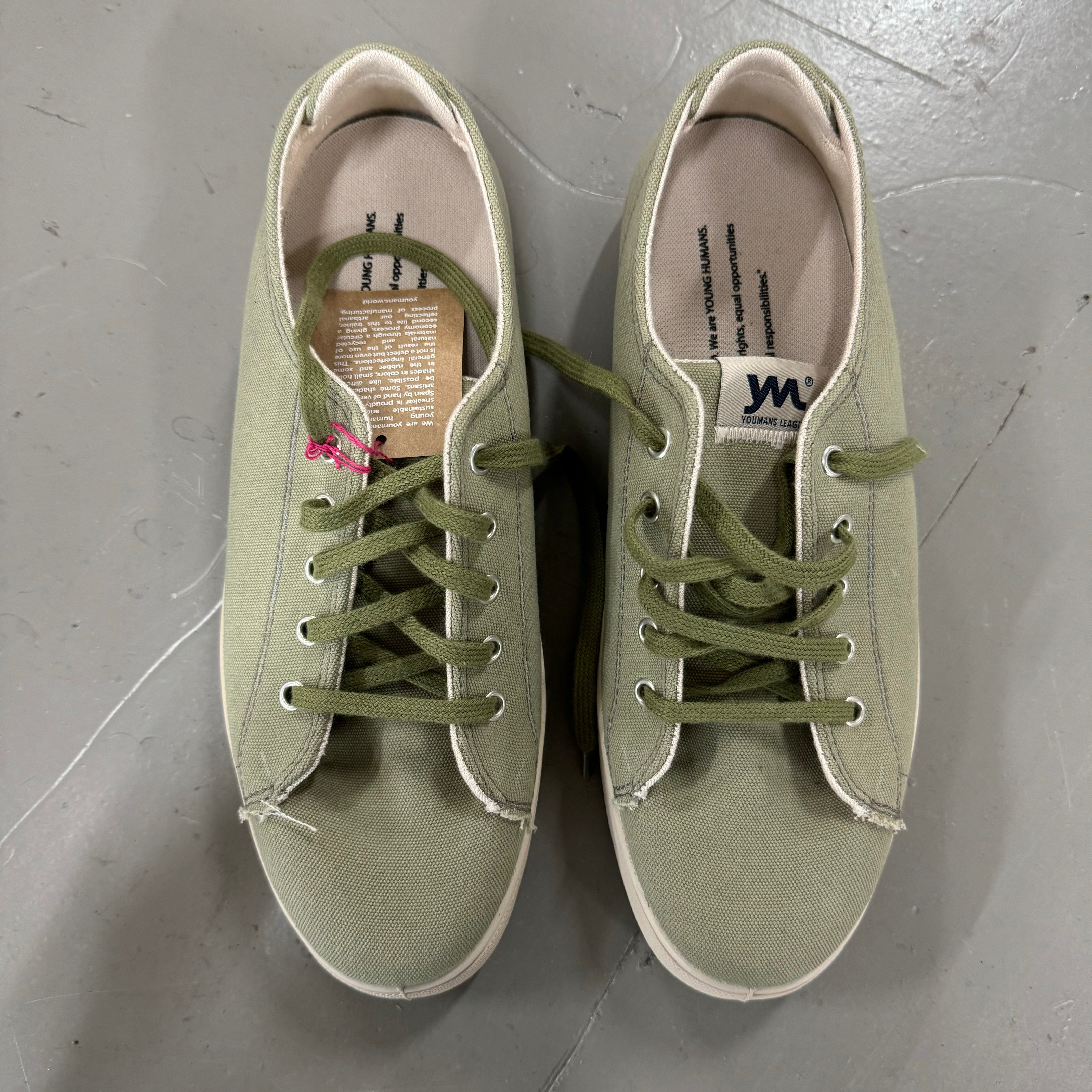 Youmans Unisex Canvas Sneaker "Dunedin" - Grün