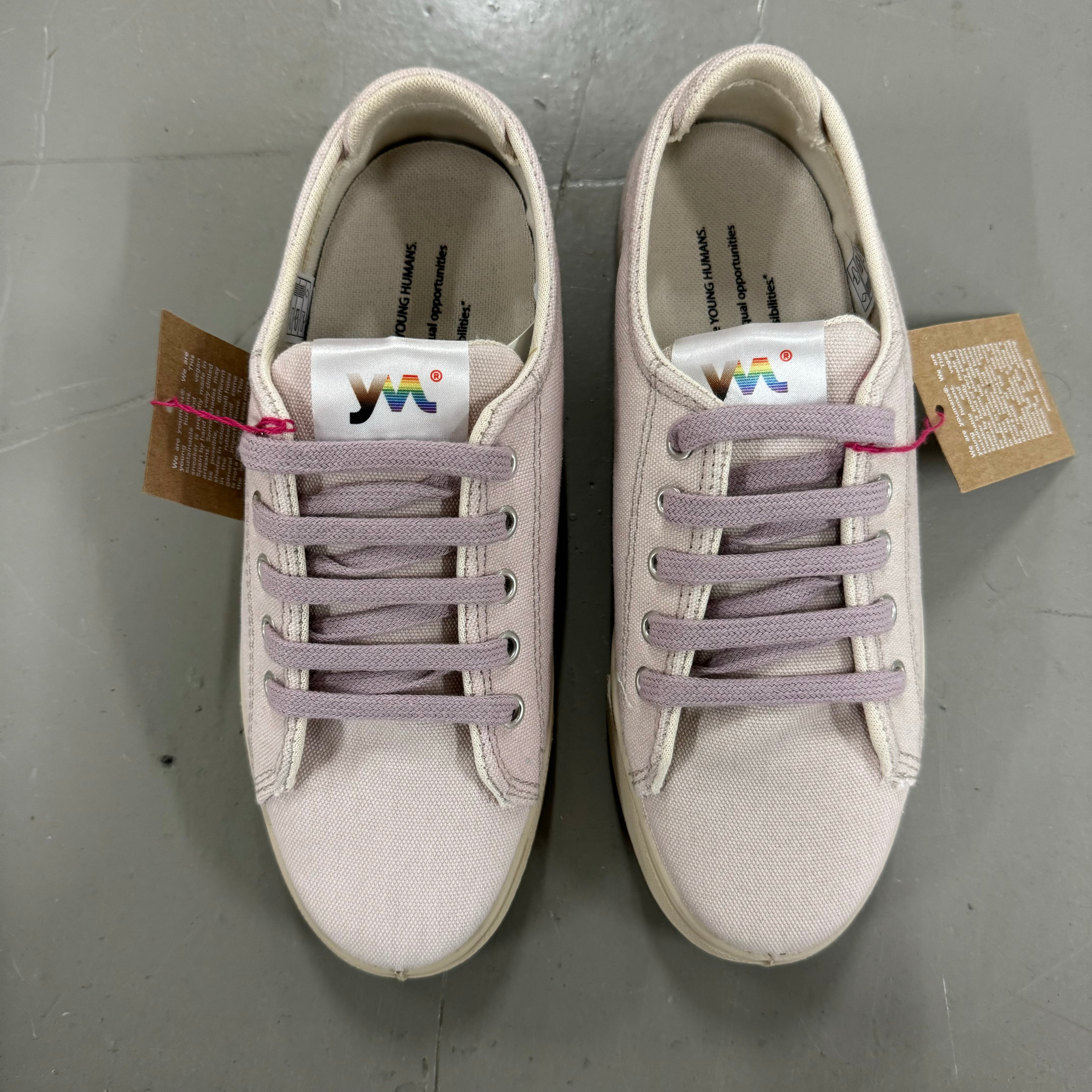 Youmans Unisex Canvas Sneaker "Dunedin" - Helles Flieder