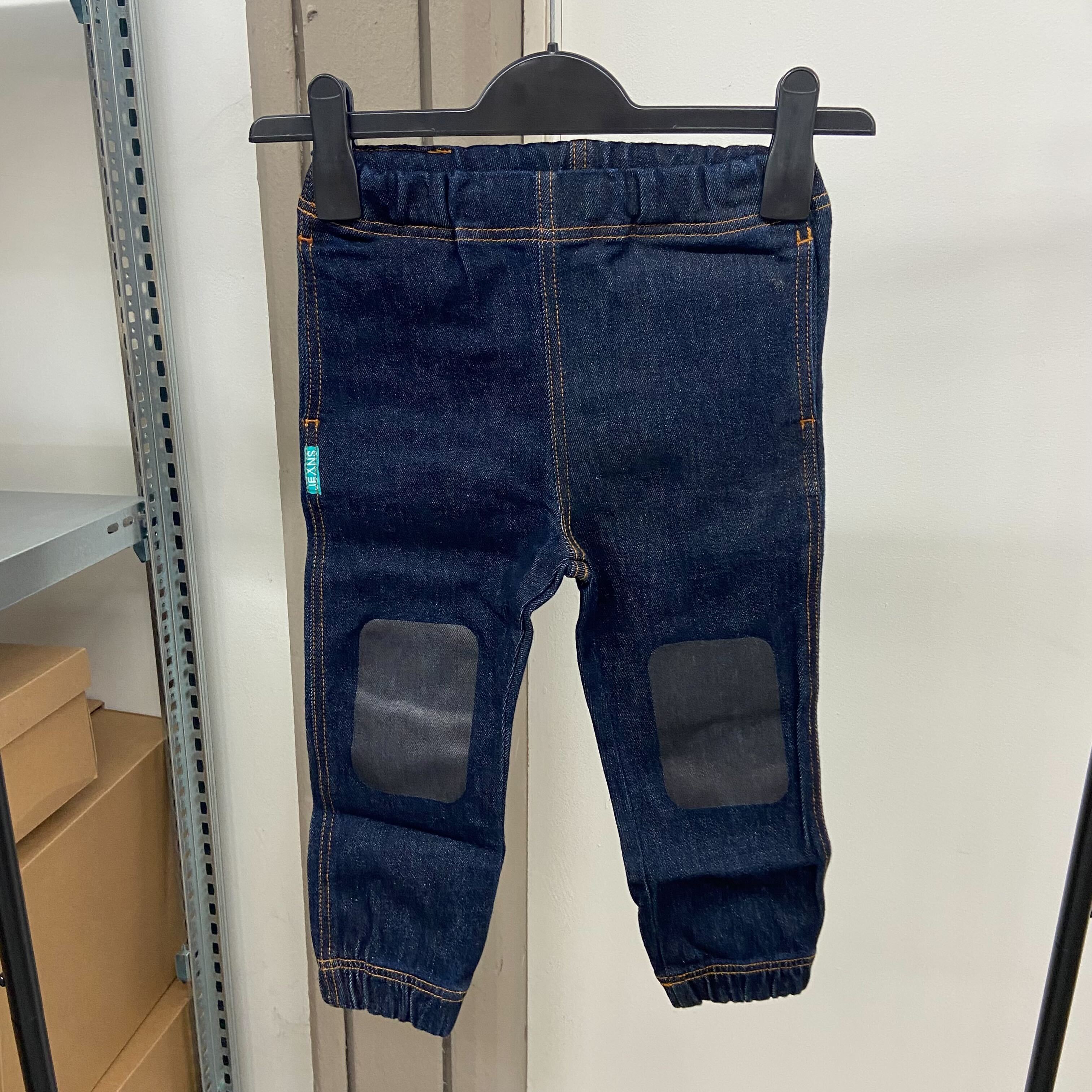 Manitober Kinder Jeans Jogger 98 104 Denim Blue