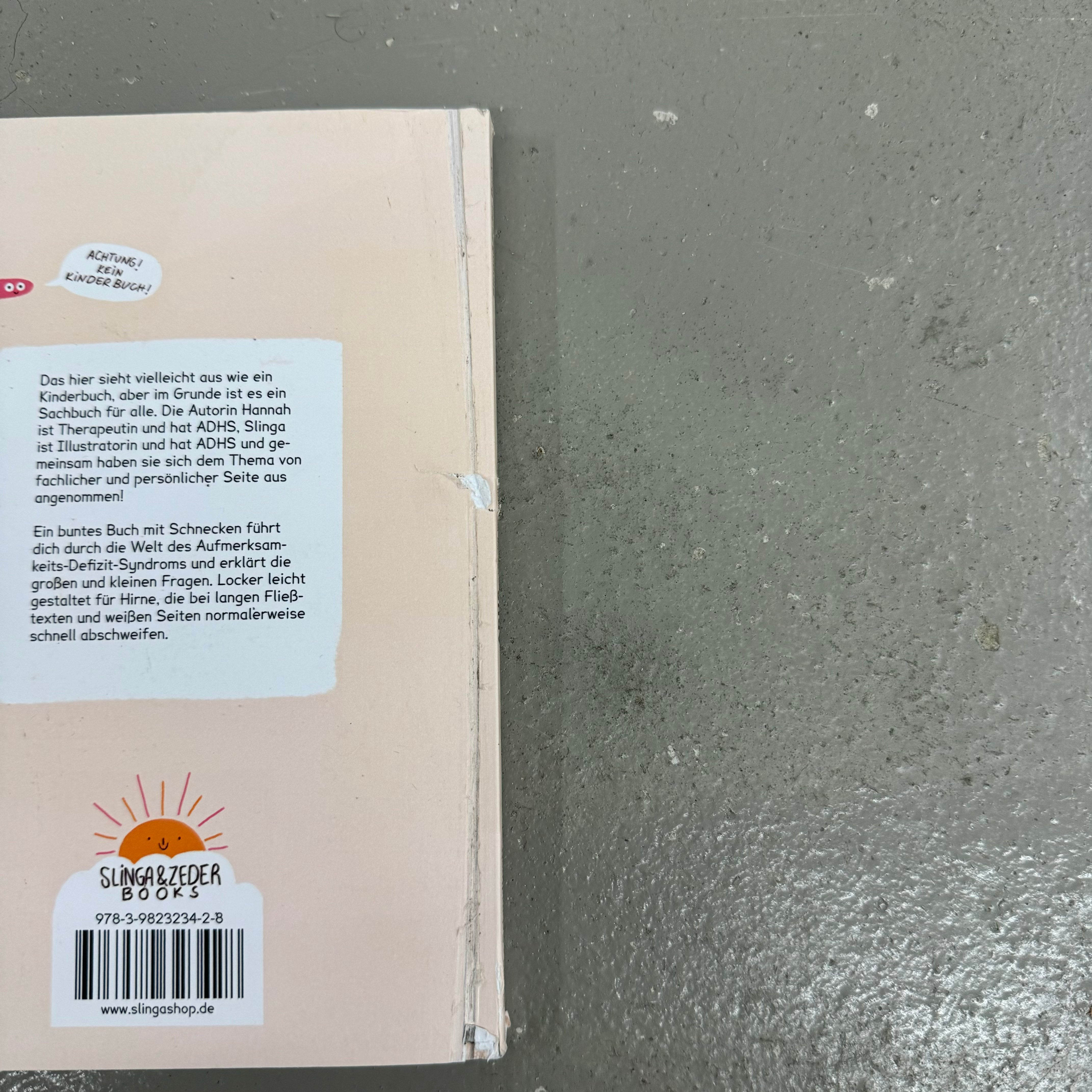 Slingashop Buch ADHS - Was isn das eigentlich - Dritte Wahl