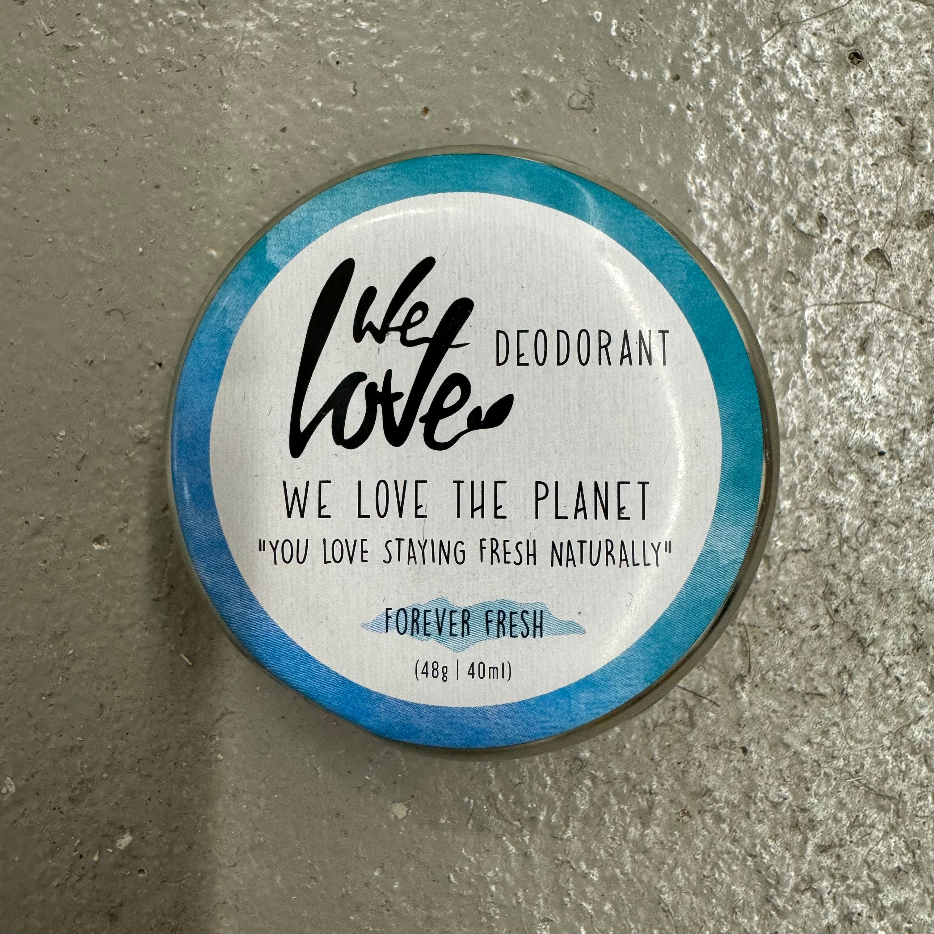 We Love The Planet Natürliche Deocreme 48 g - Dritte Wahl