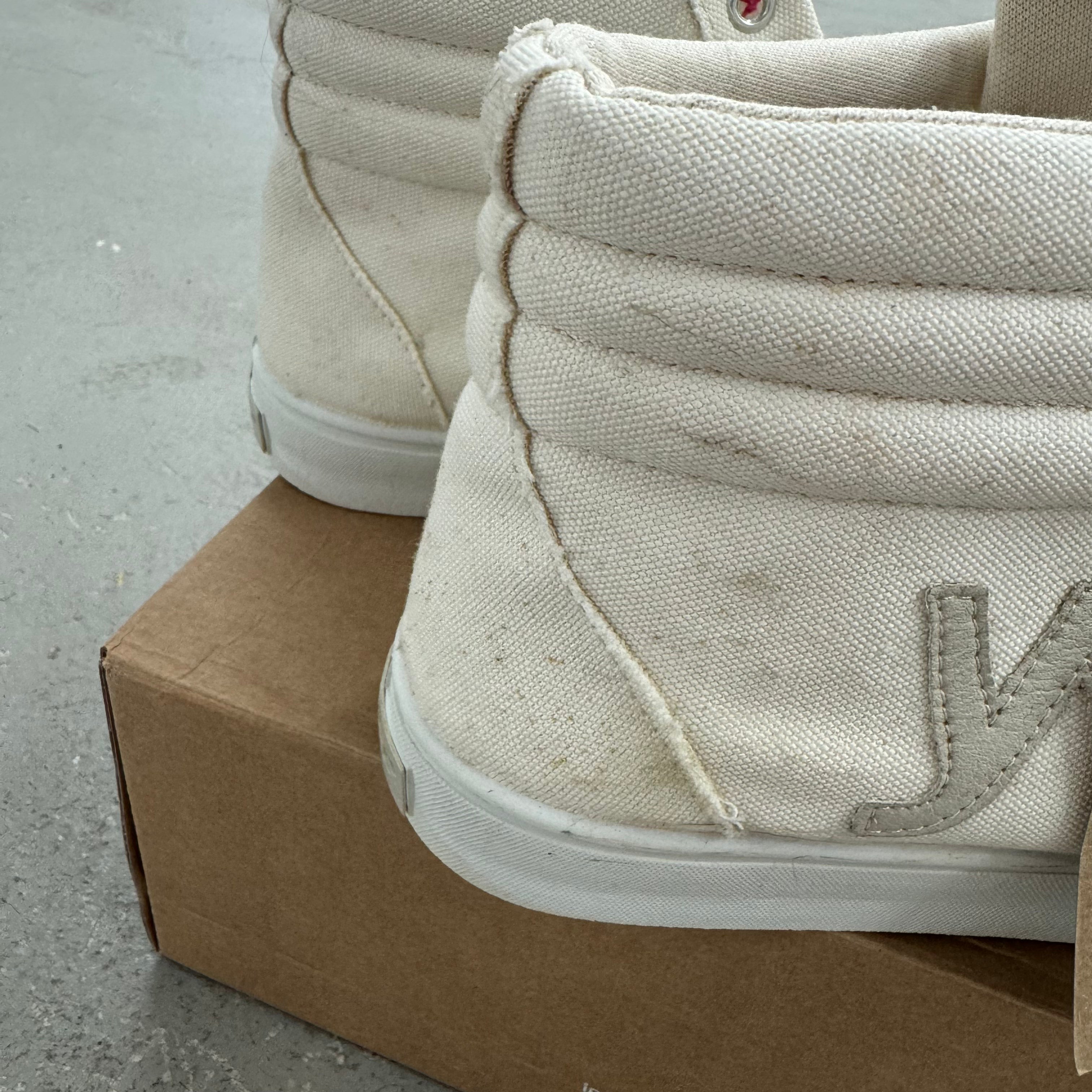 Youmans Unisex Canvas Sneaker "Manatee" - Beige - Dritte Wahl