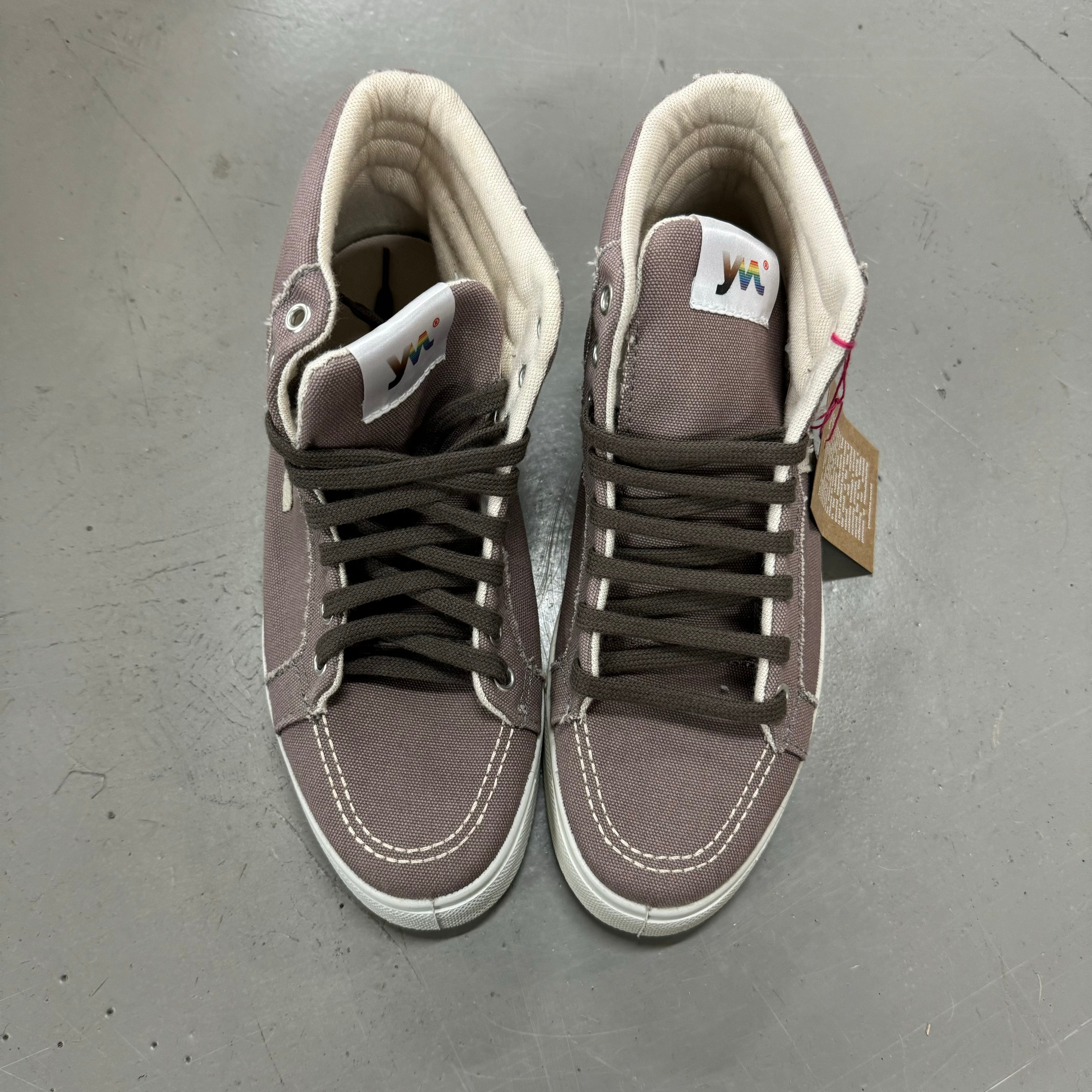 Youmans Unisex Canvas Sneaker "Manatee" Dunkelgrau