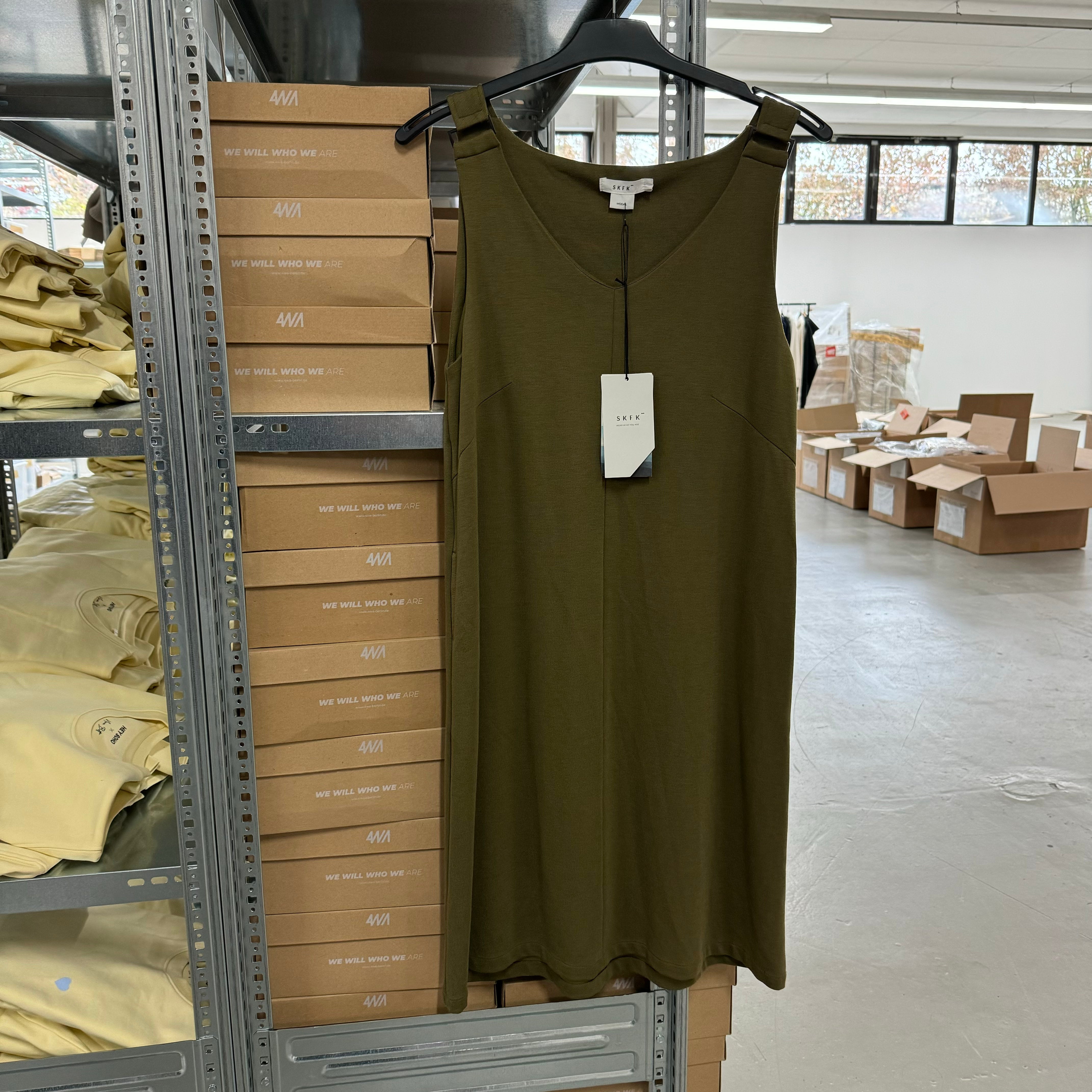 SKFK Kleid "Ananke" - Grün/ S/36