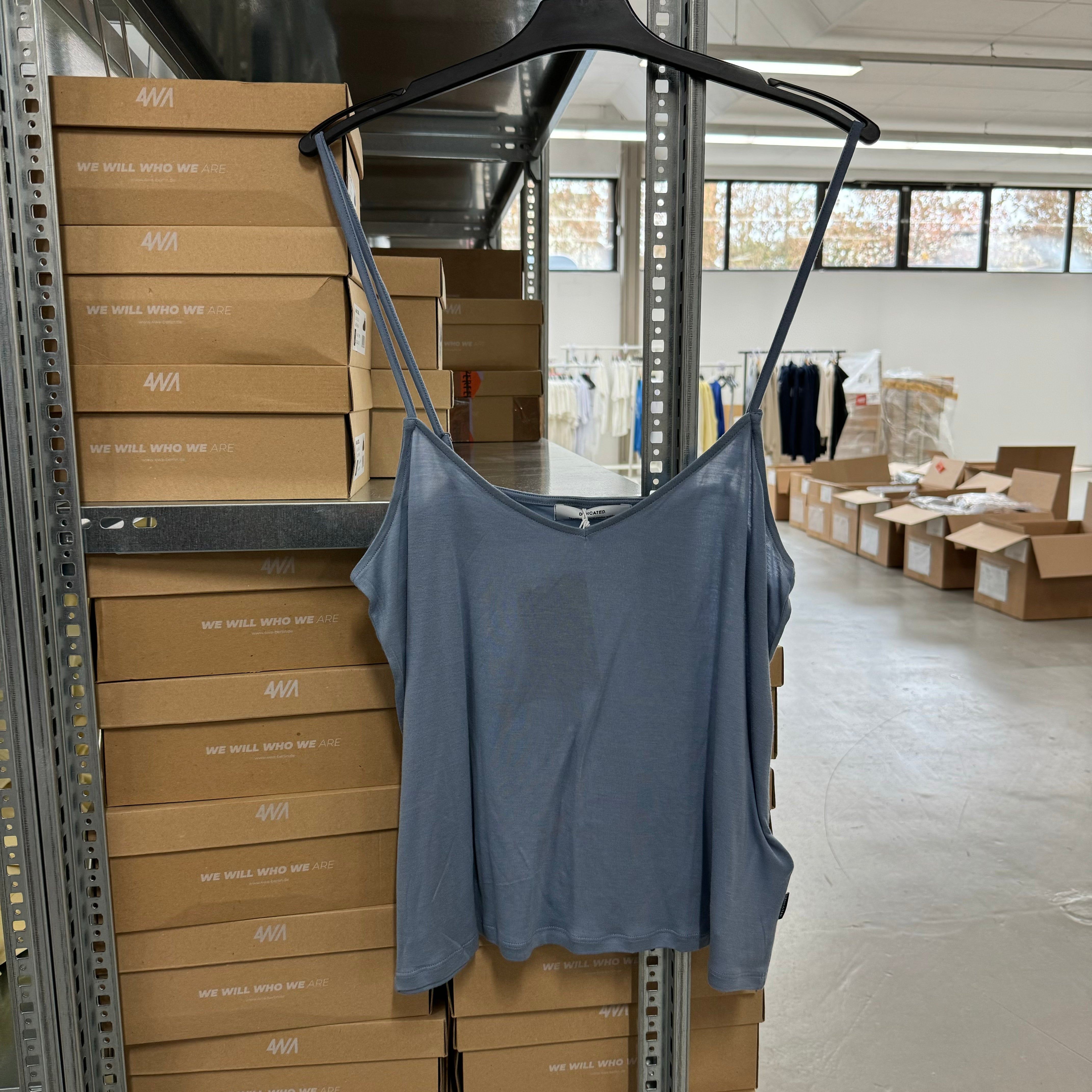 dedicated Top "Lykke" - Blau/ XL