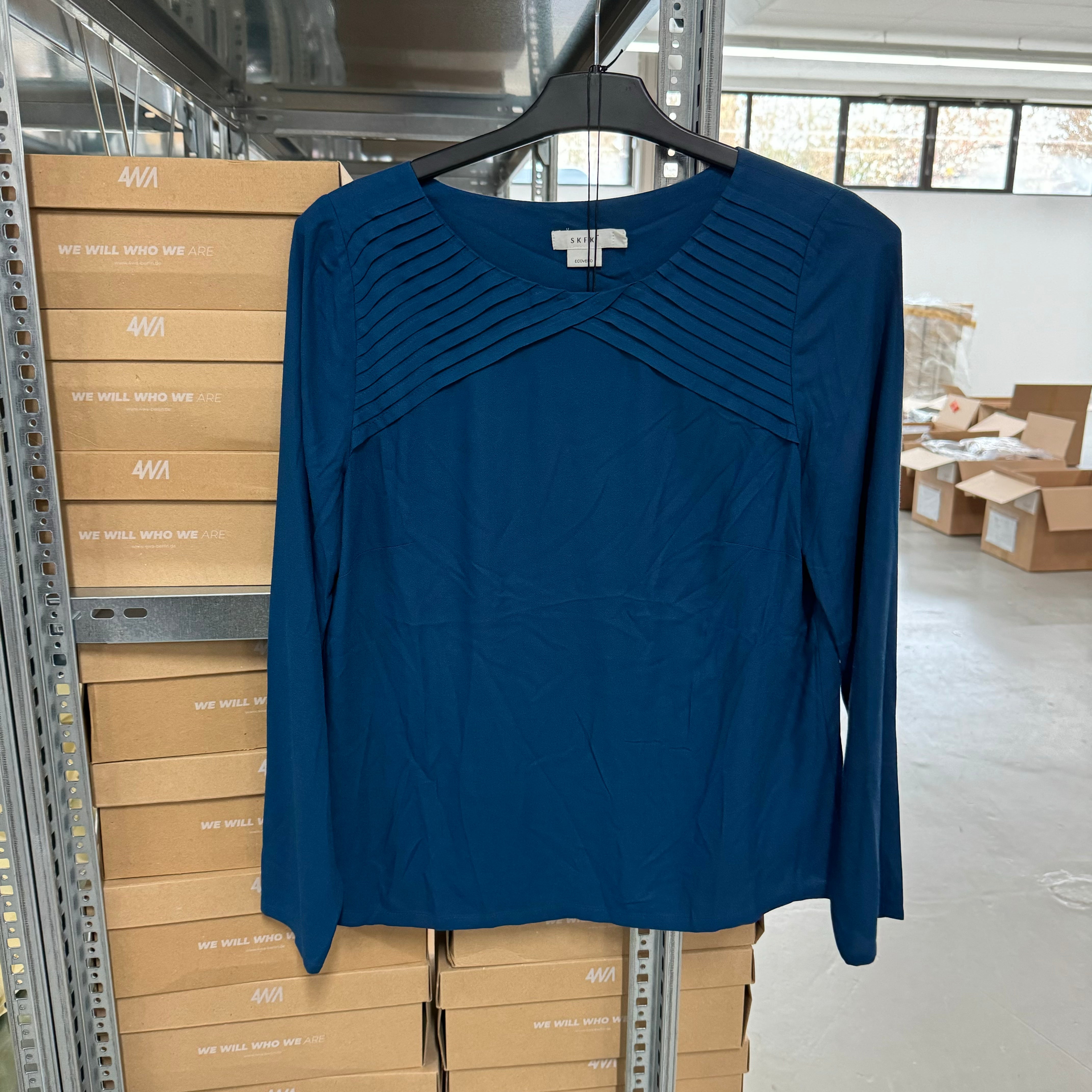 SKFK Langarmshirt "Betixa" - Blau / S/36
