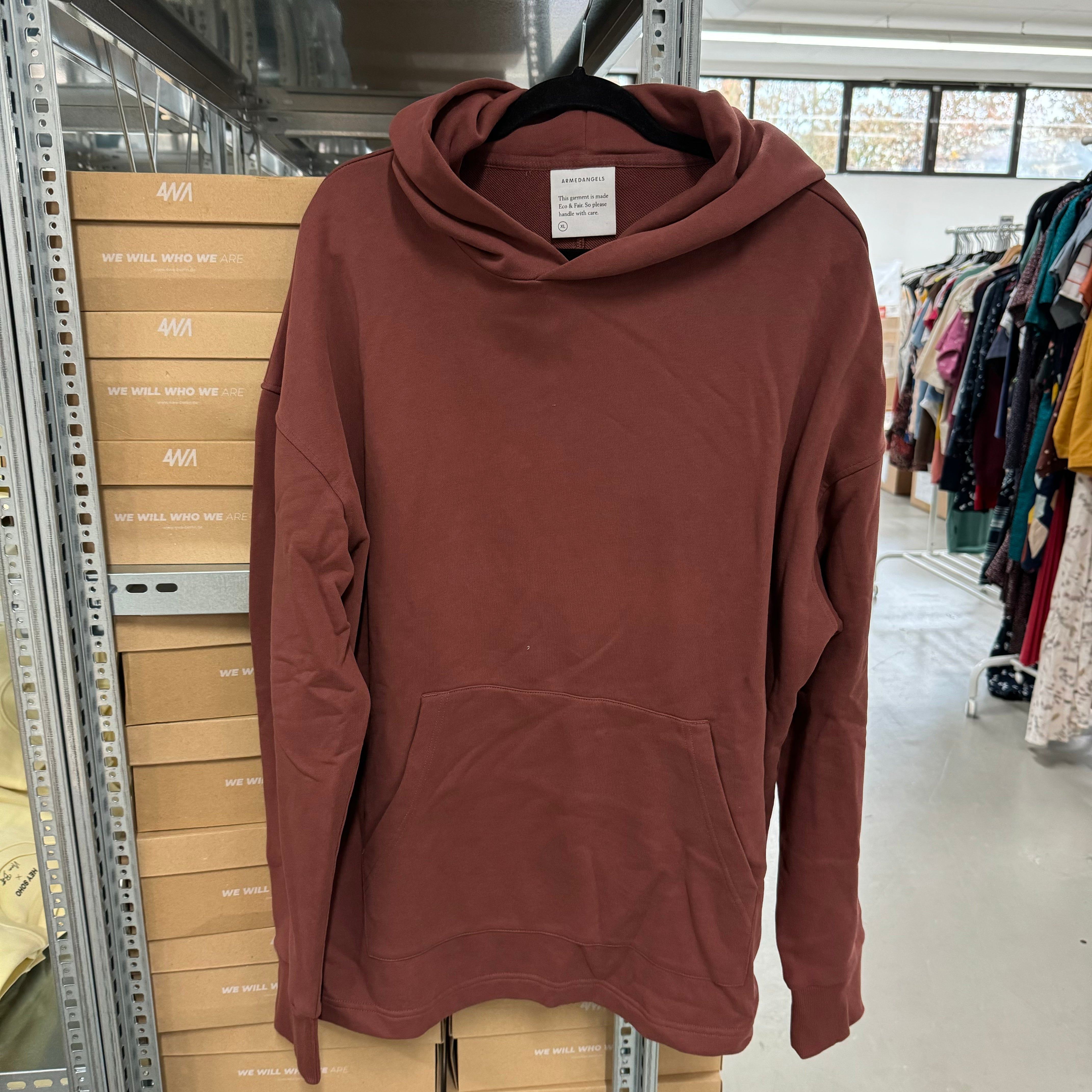 ARMEDANGELS Herren Hoodie - Rost / XL