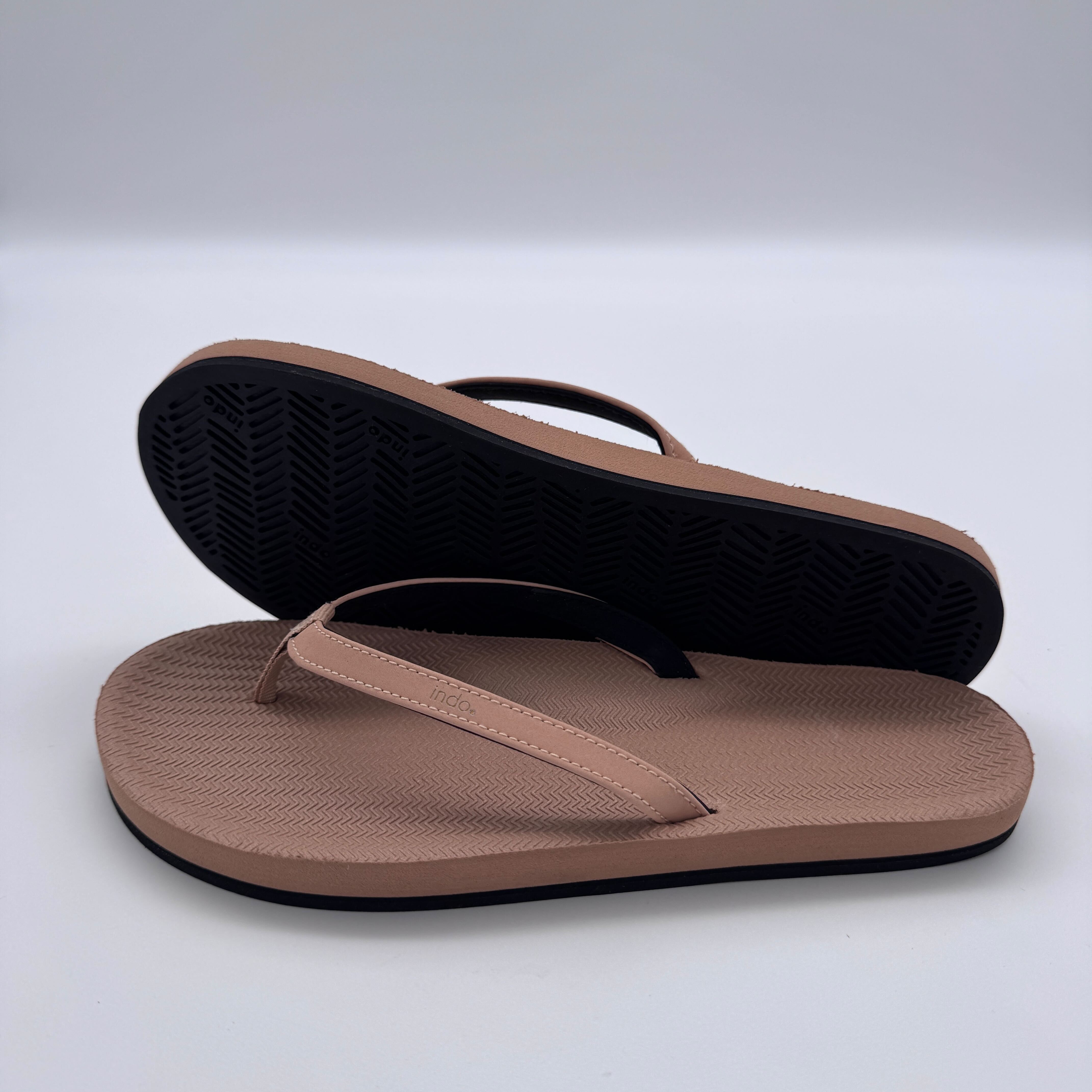 indosole Flip Flops "Essential Light" Soil Light