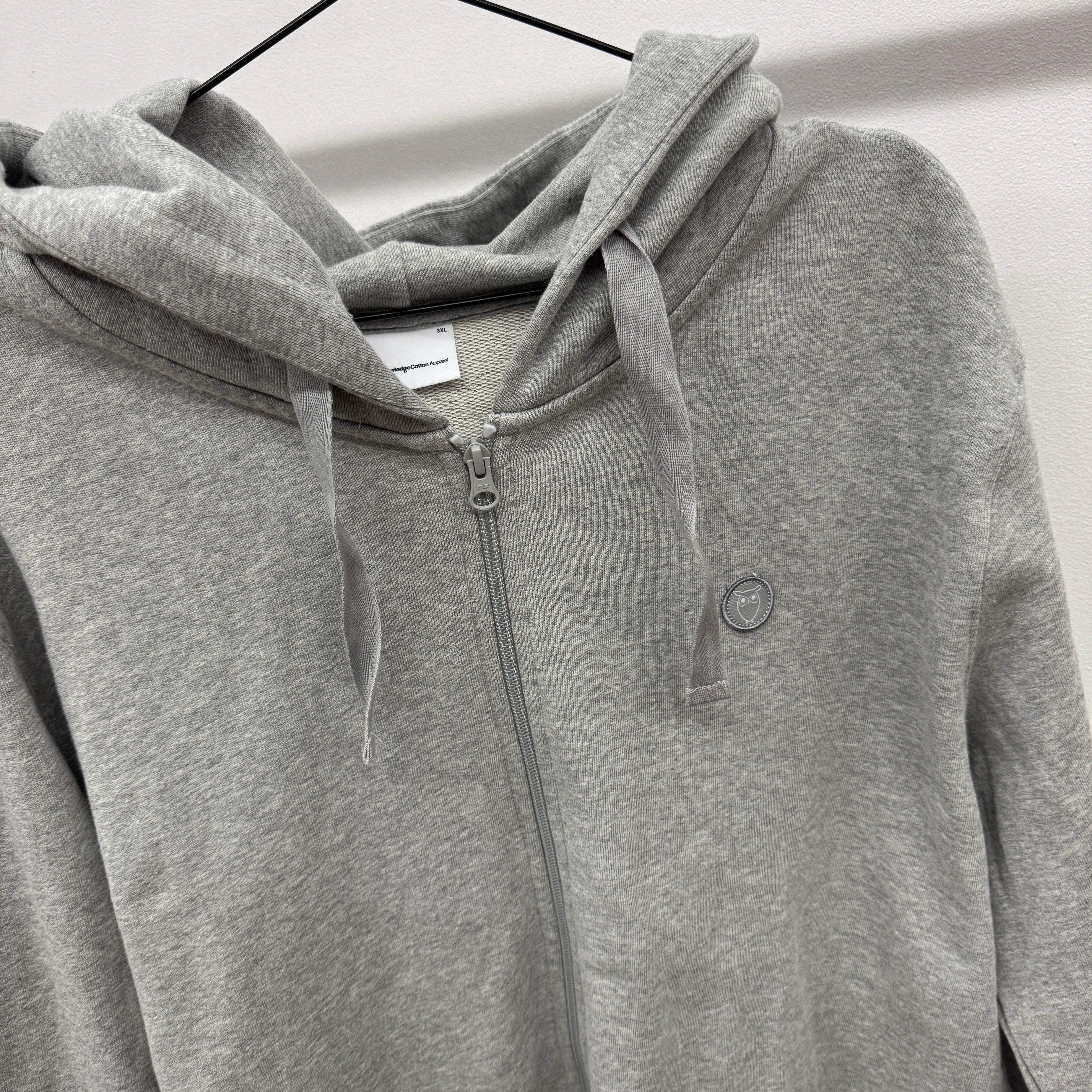 KnowledgeCotton Apparel Kapuzenjacke "Basic Badge Sweat"