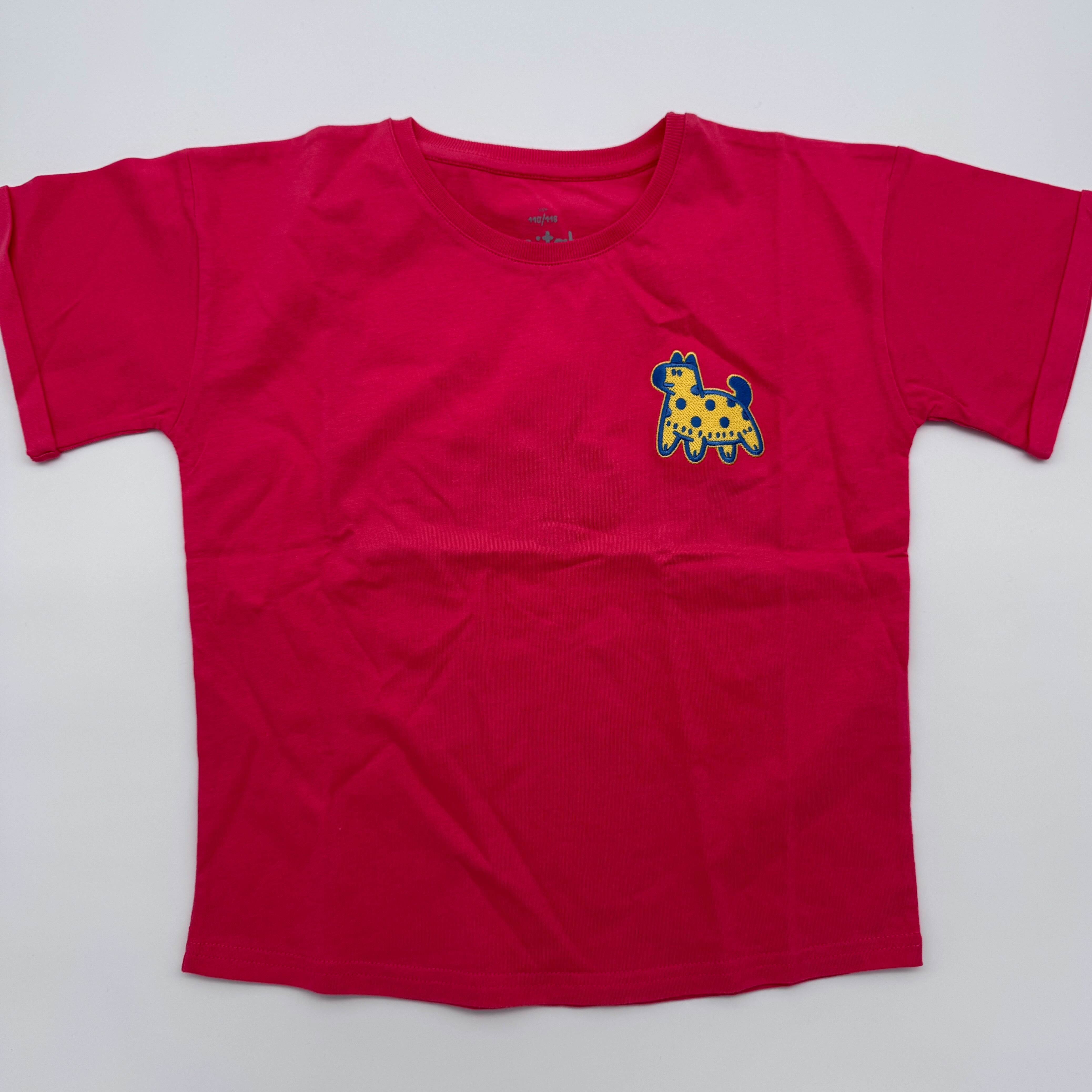 Manitober Kinder T-Shirt "Animals" Pink