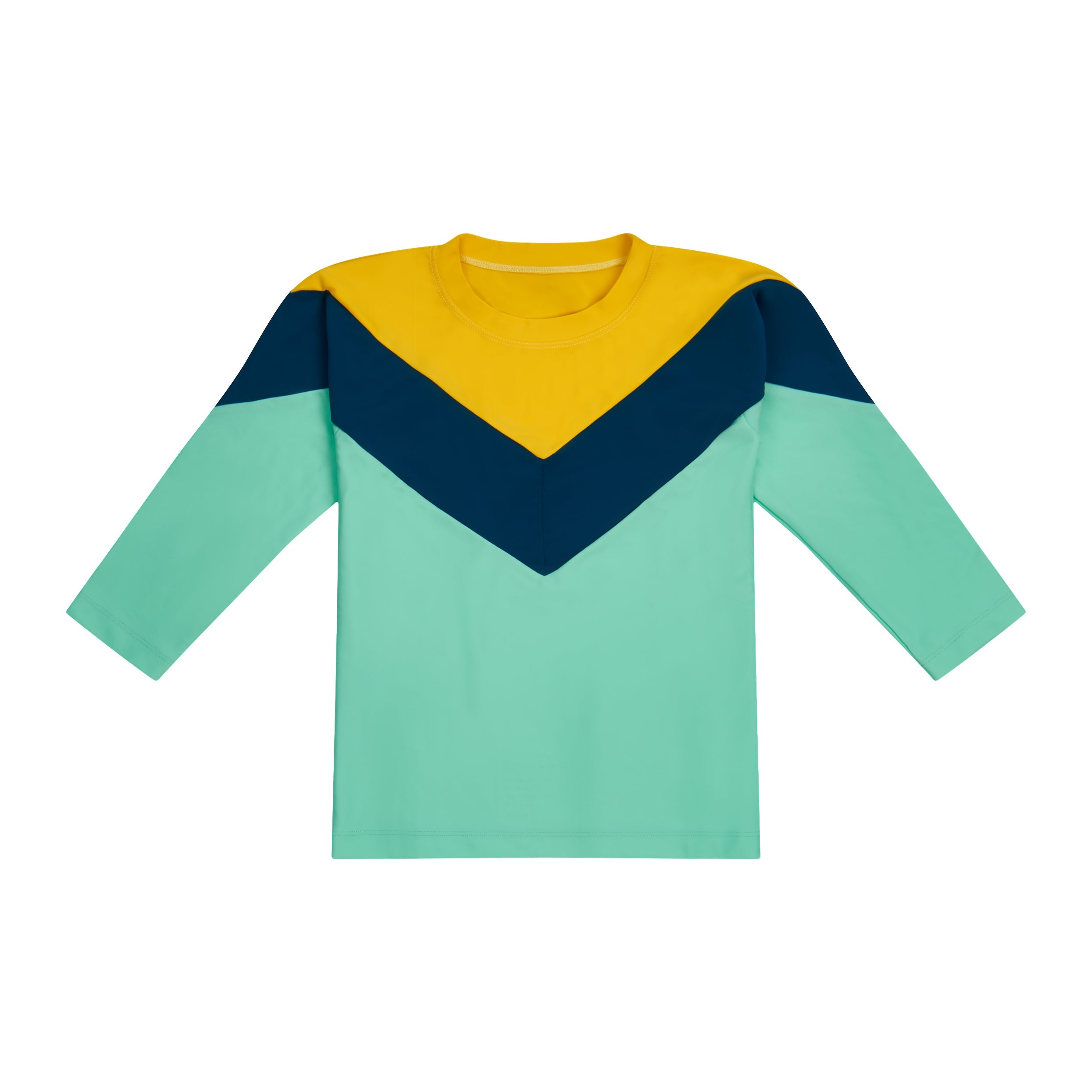 Manitober Kinder UV Longsleeve 74 80 Mint Yellow Green