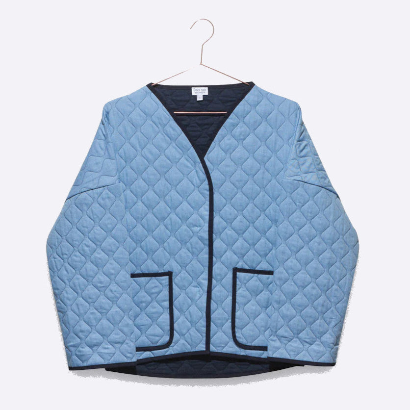 LOVE FOR WOMEN Damen Jacke "Taza" Denimblau