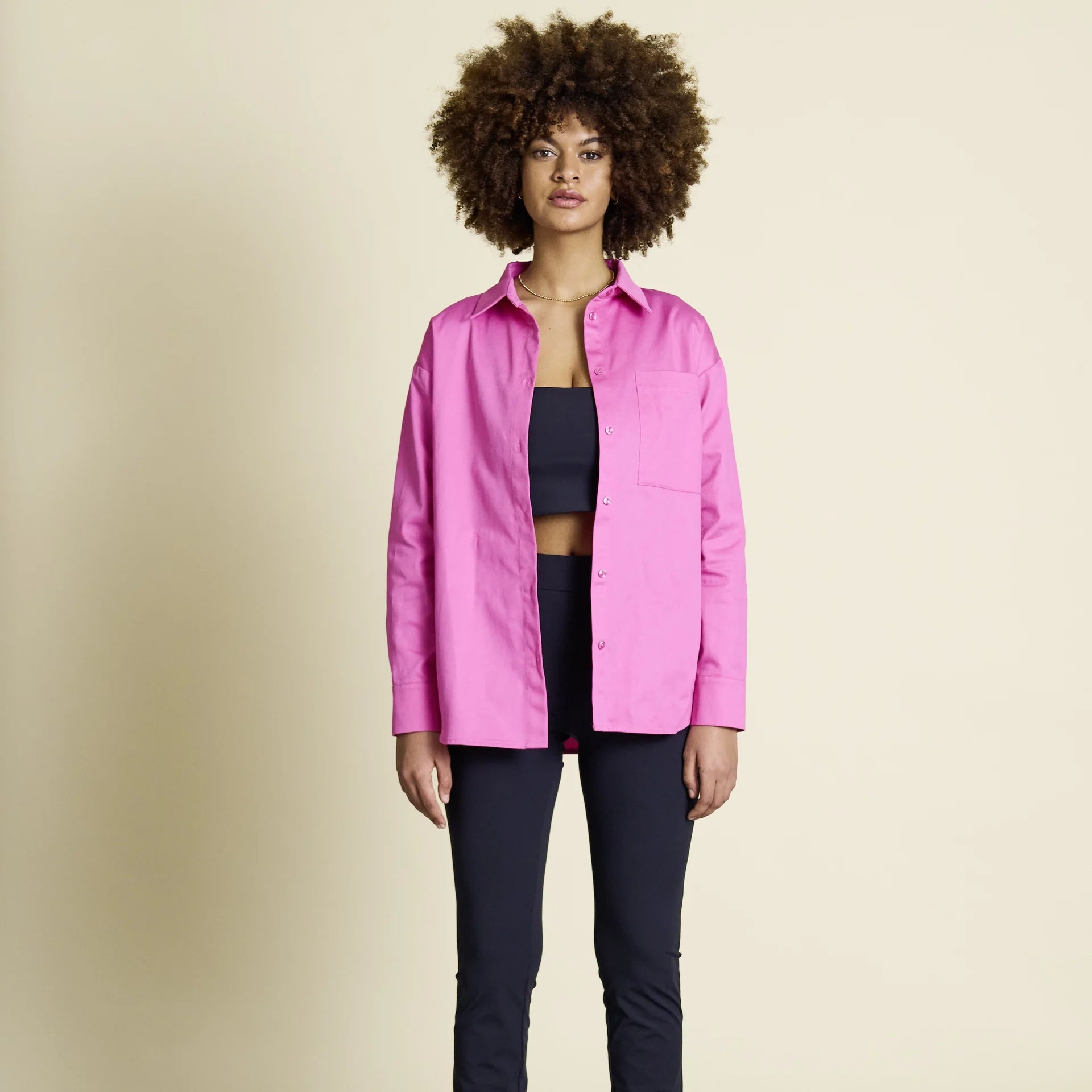 JAN N JUNE Damen Bluse "MAMRY" Rasperry