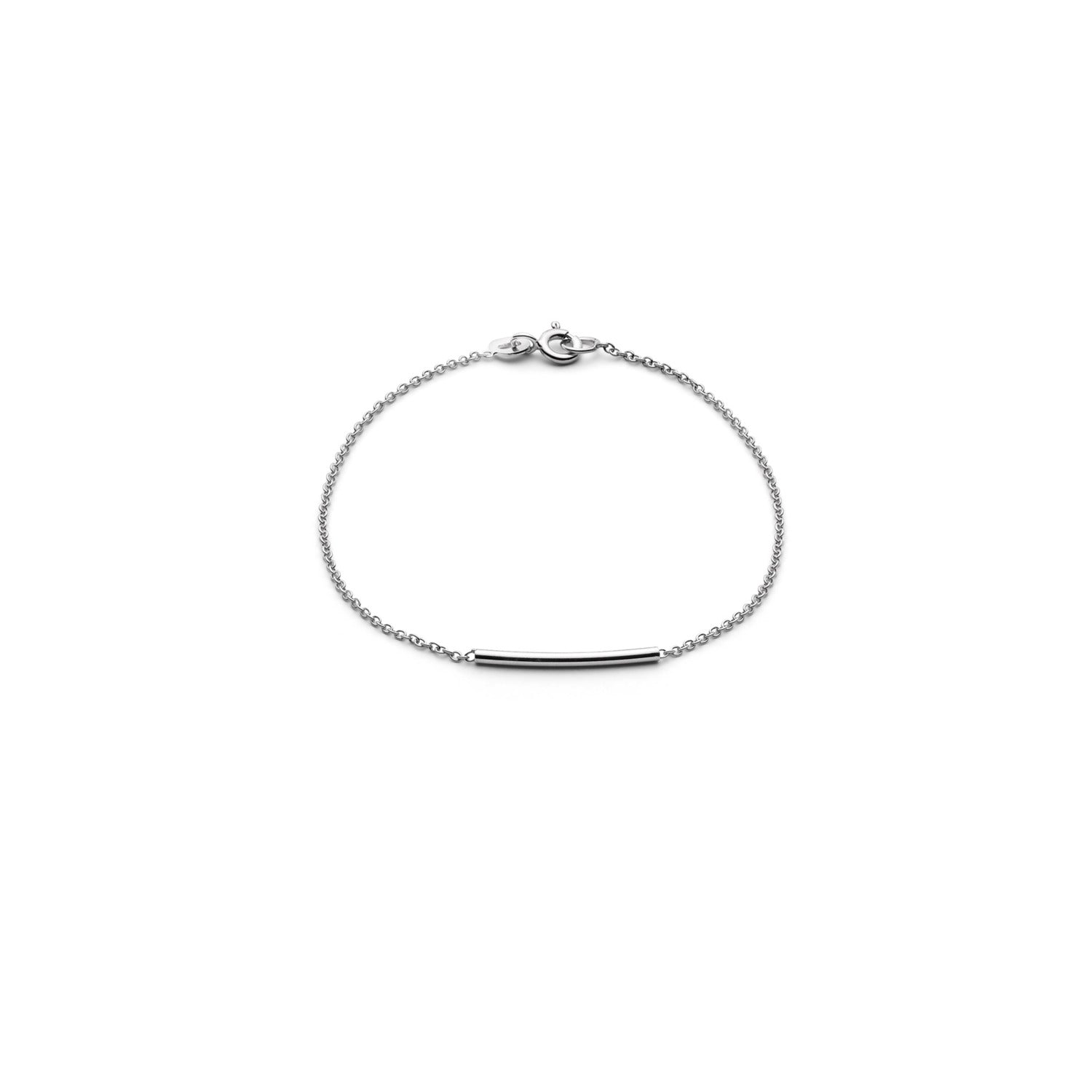 Jukserei Armband "Pipe" Silber